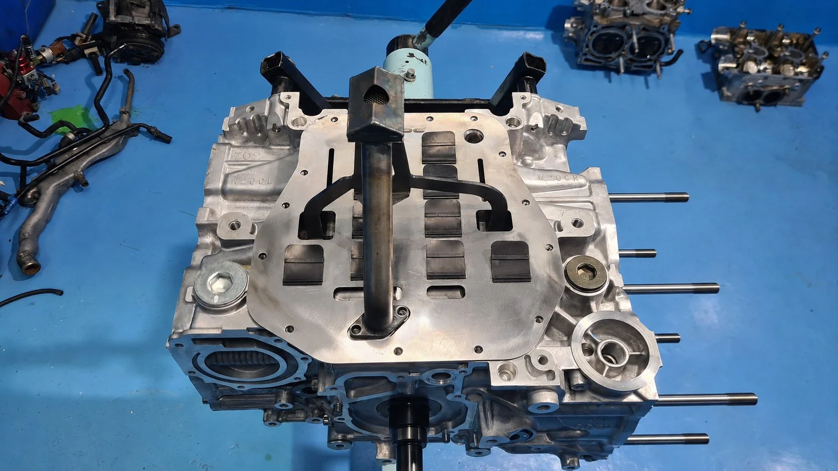 SUBARU WRC P2000 PROJECT SHORT BLOCK WITH OIL PICKUP