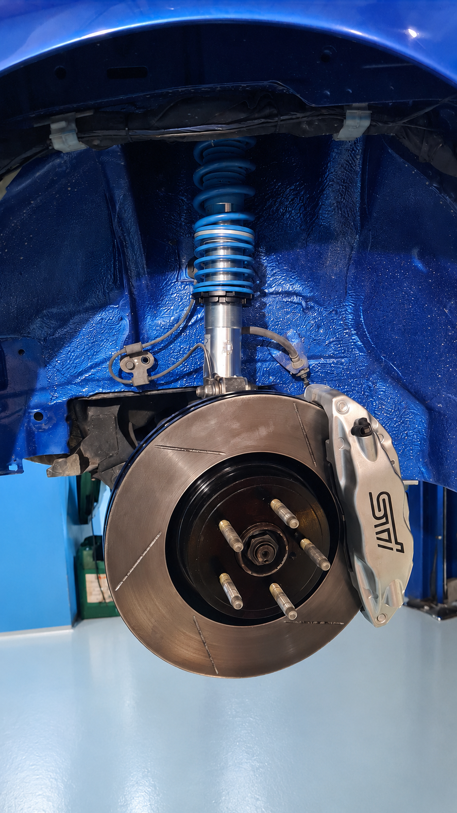 SUBARU WRC P2000 PROJECT BILSTEIN SUSPENSION AND BRAKES