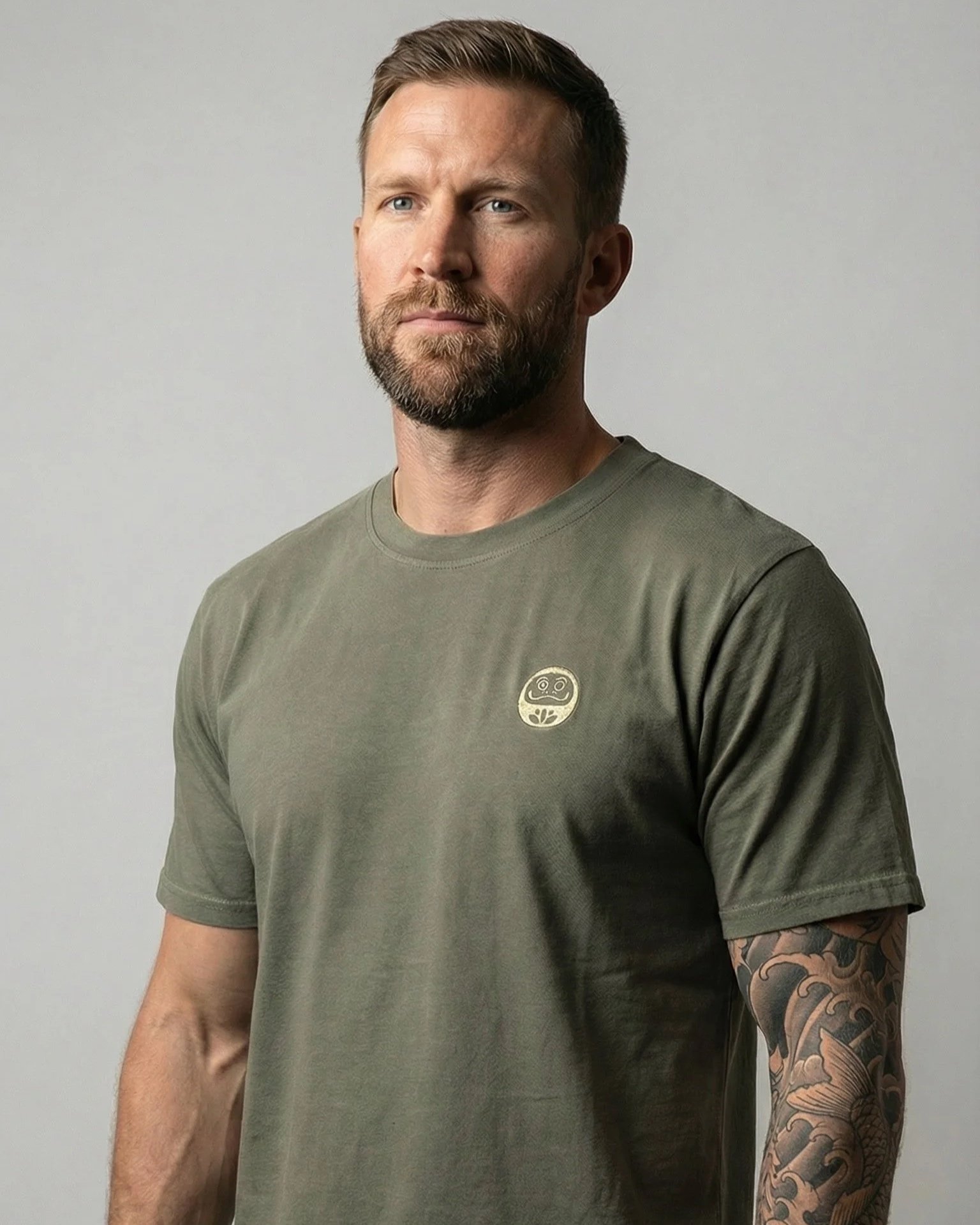 Daruma Classic Tee — The Everyday Essential - oliveGreen