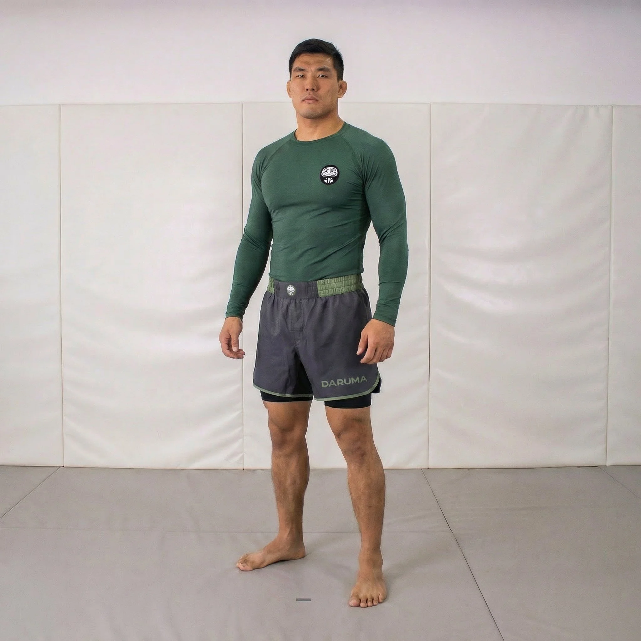 Green Eco-friendly Rashguard - Long Sleeve