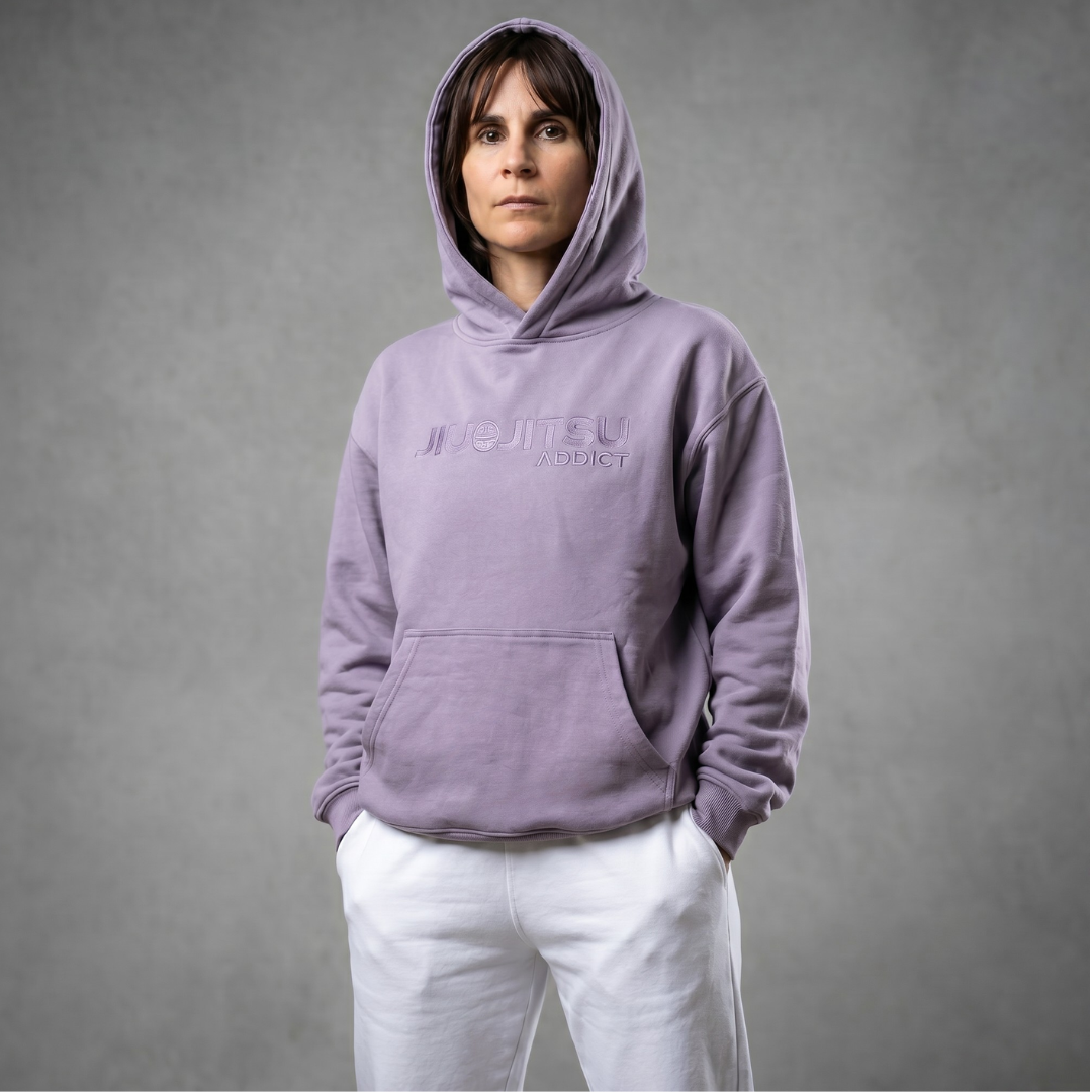 Purple BJJ Addict Hoodie