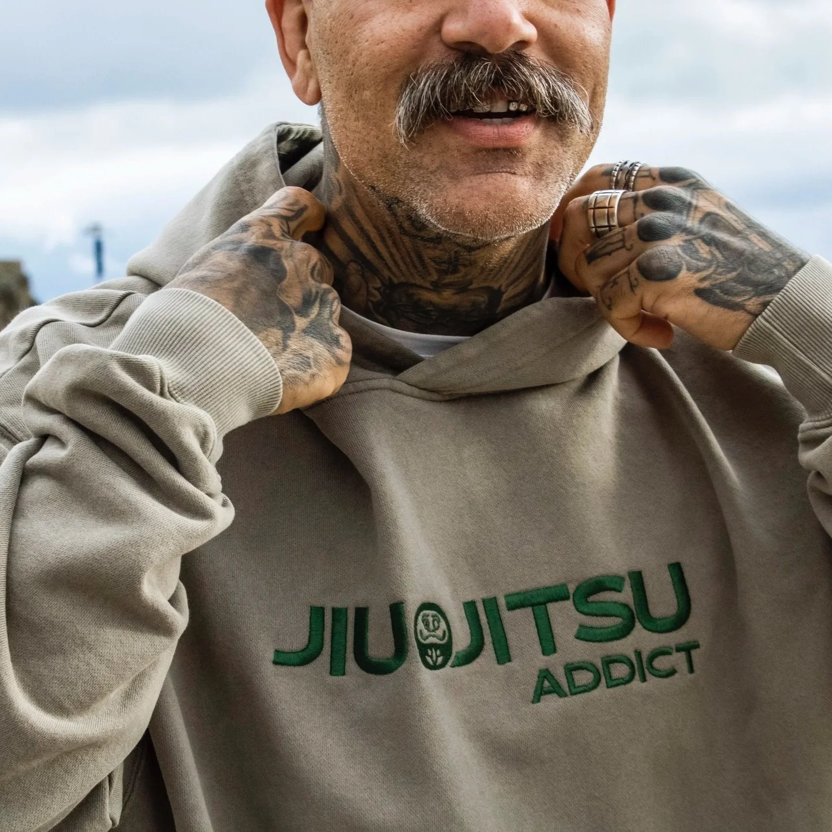 Dune Oversized Hoodie – Jiu Jitsu Addict Edition