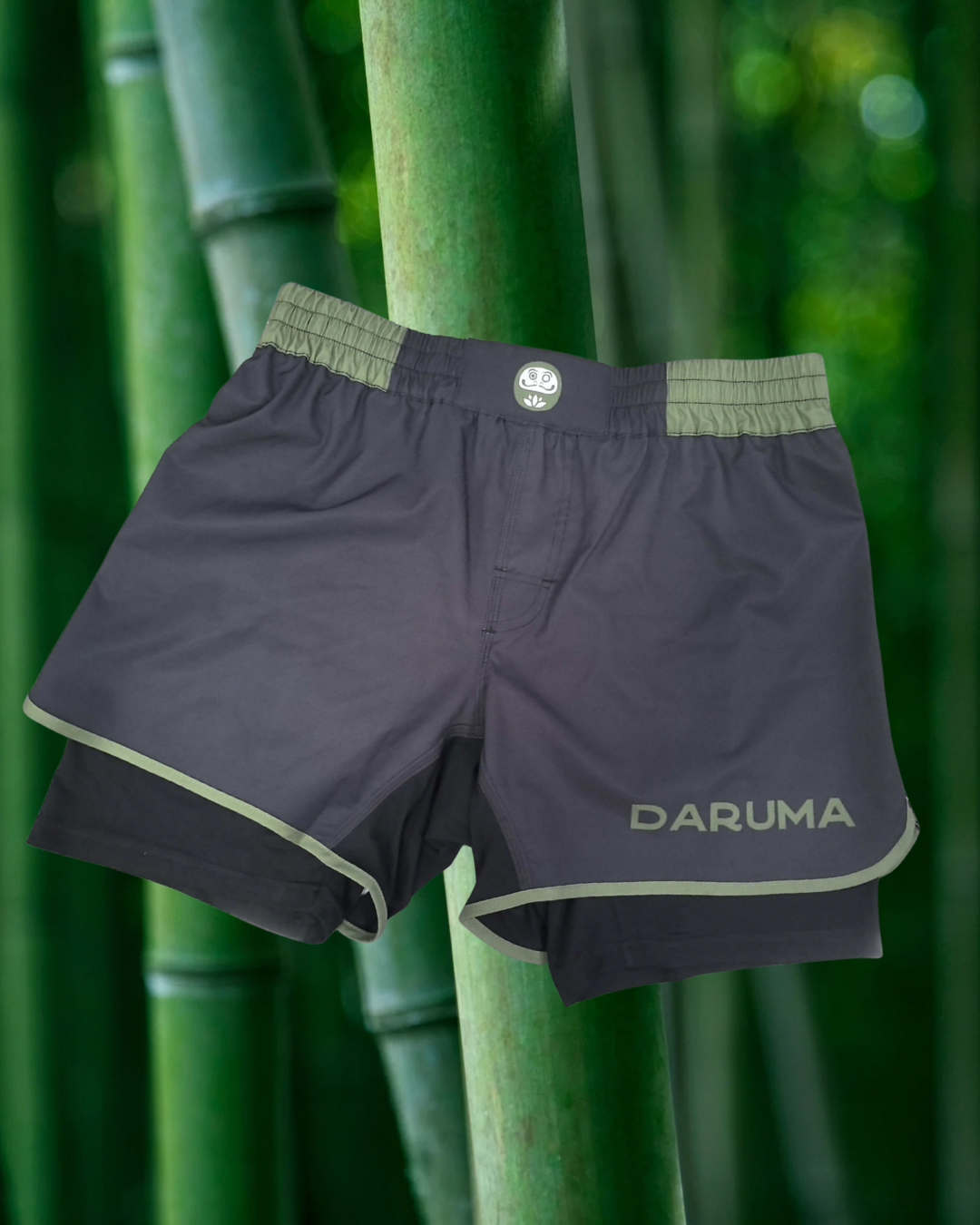 Grappling Shorts with Bamboo inlay