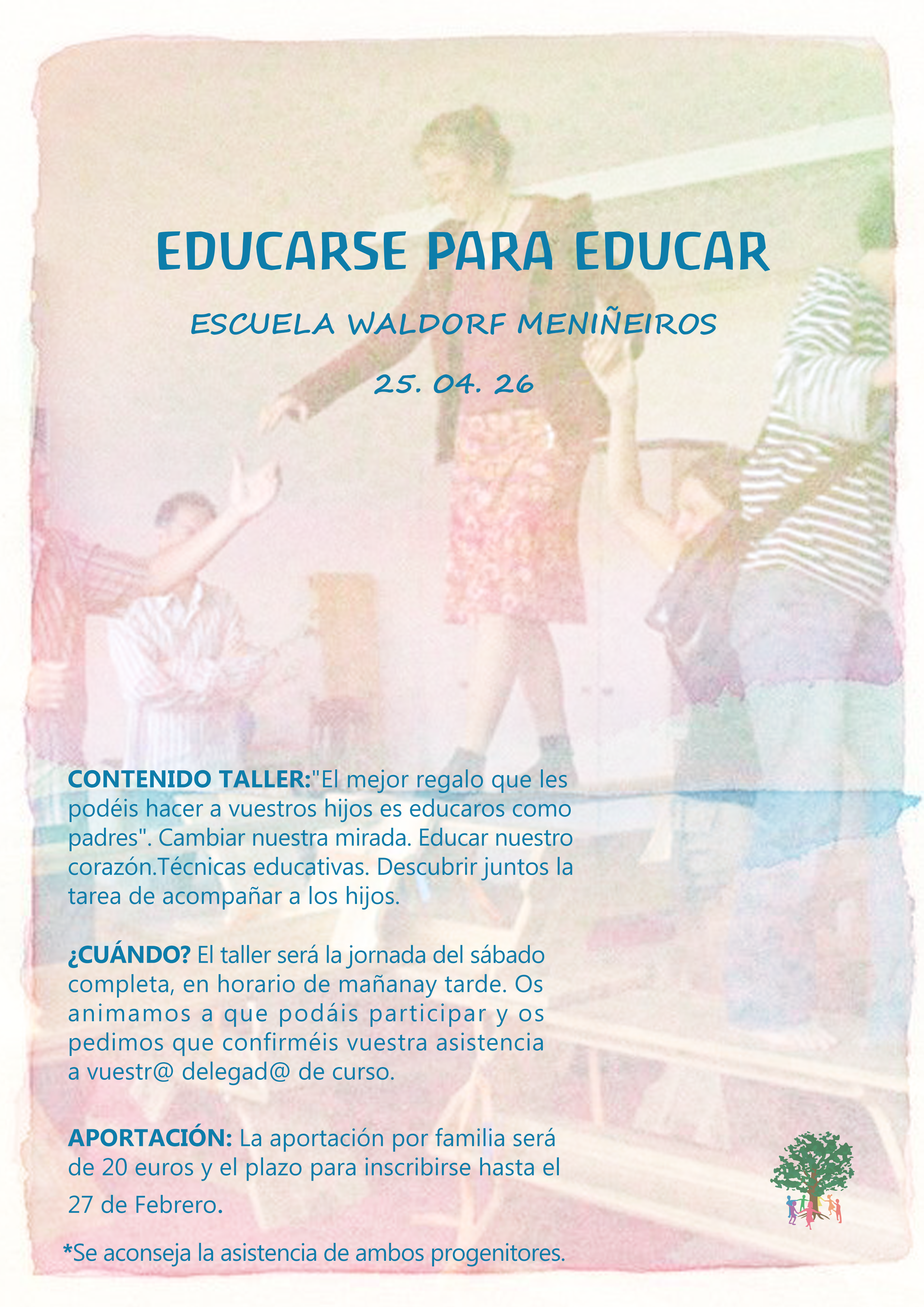 Curso de Escuela de Padres y Educadores: Educarse para educar