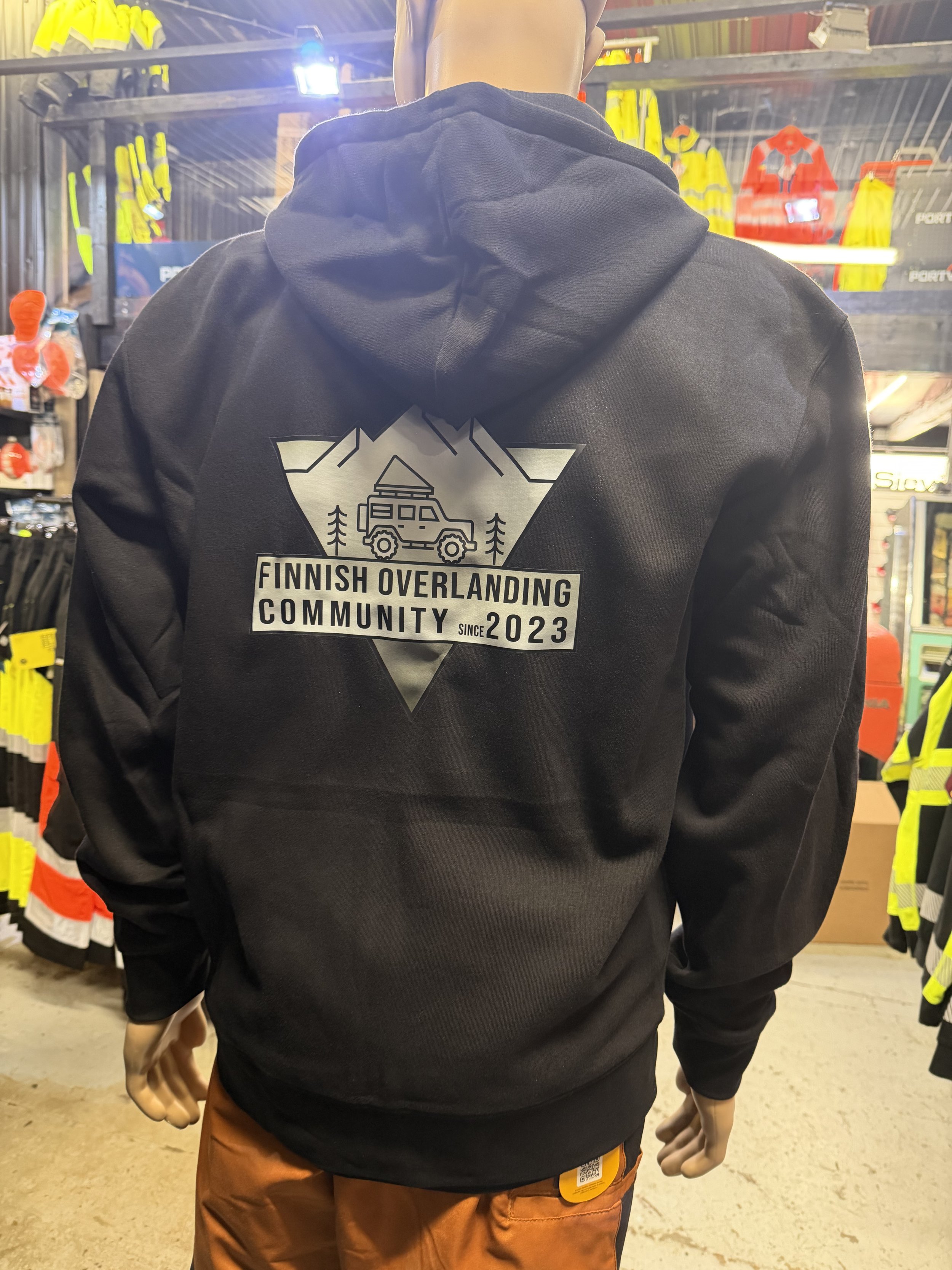 Vetoketjuhuppari takaa