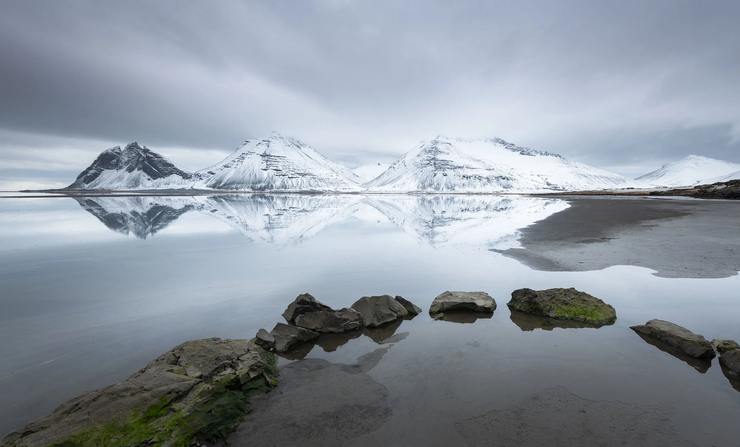 Naustin lagoon , Iceland