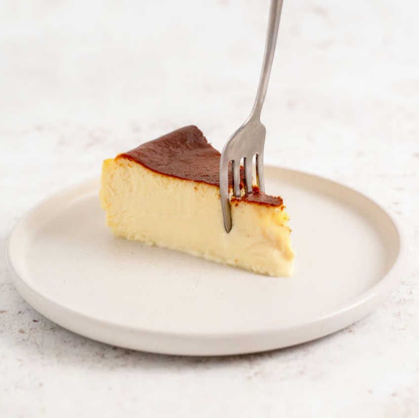 Slice Classic Basque Cheesecake