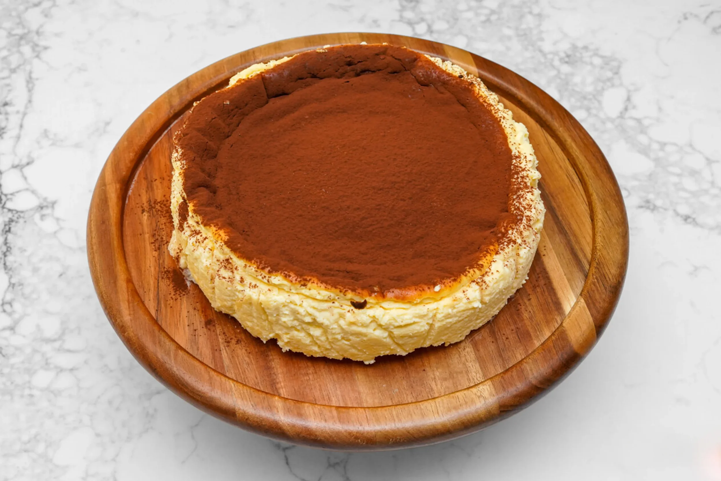 Limited-run tiramisu cheesecake, cocoa-dusted. London pre-orders now open.