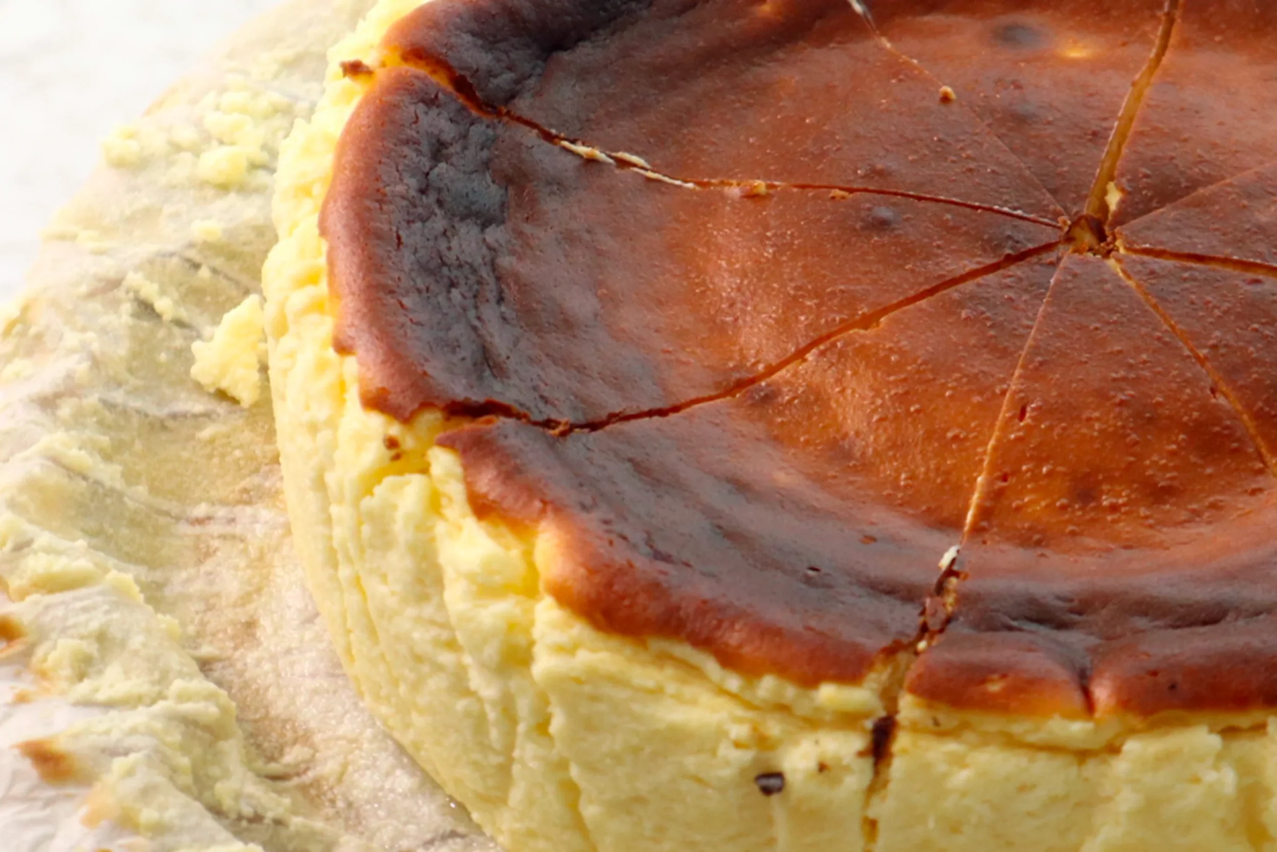 8 inch Classic Basque Cheesecake