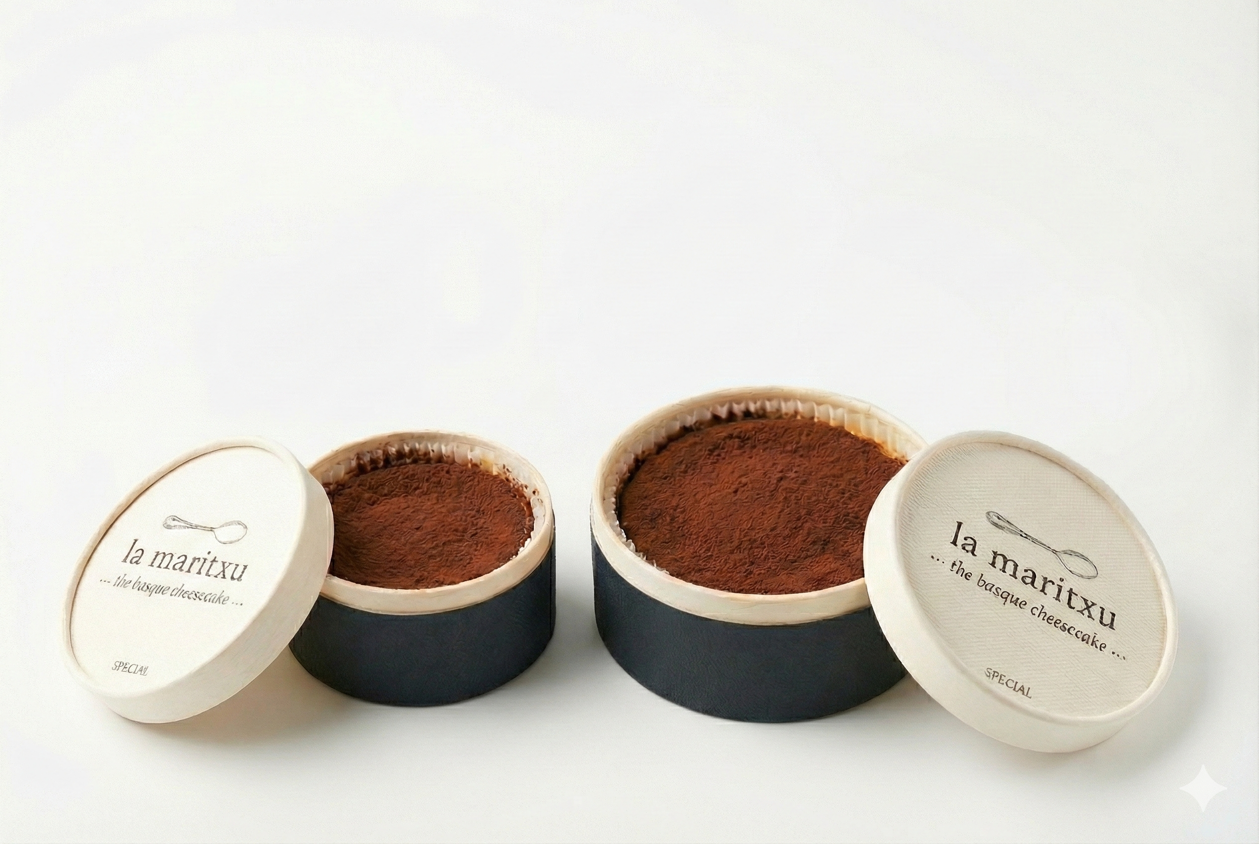 Mini Tiramisu Basque Cheesecake 