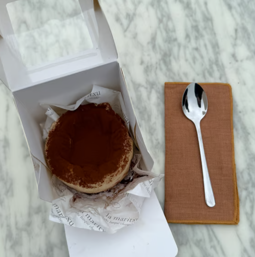 Mini Tiramisu Basque Cheesecake