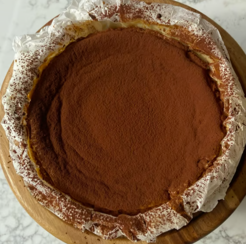 8 inch Tiramisu Basque Cheesecake