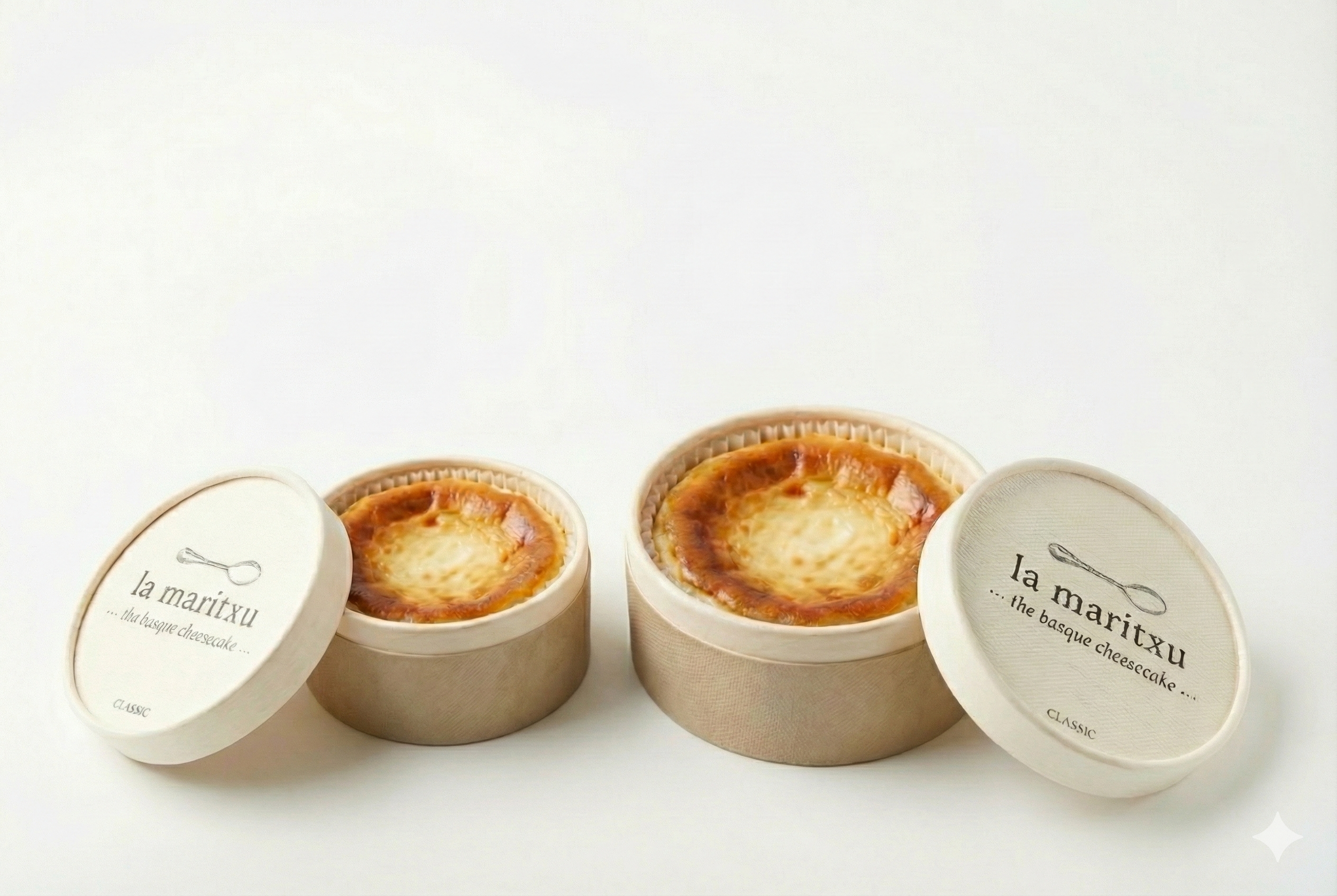 Mini Basque Cheesecake 