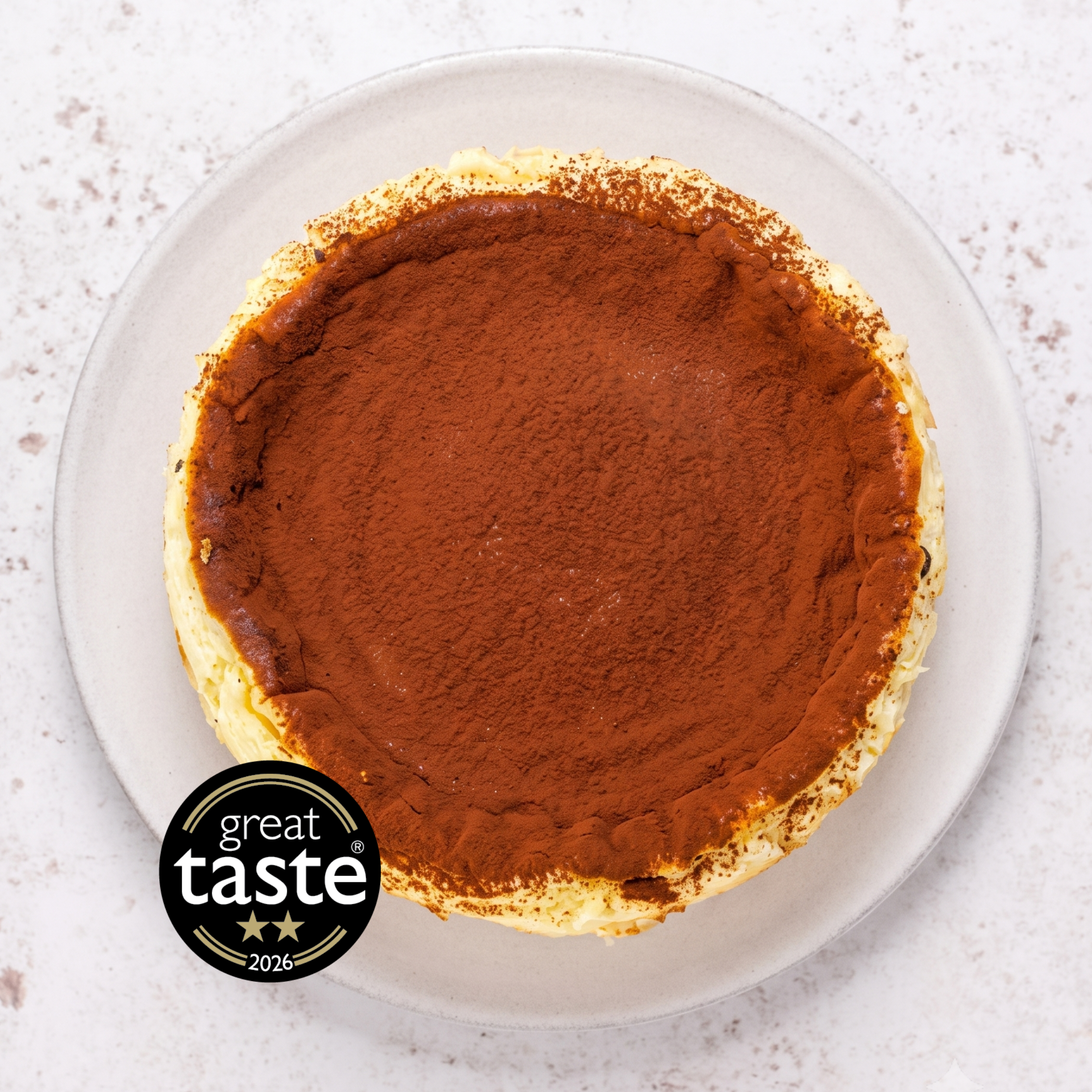 8 inch Tiramisu Basque Cheesecake