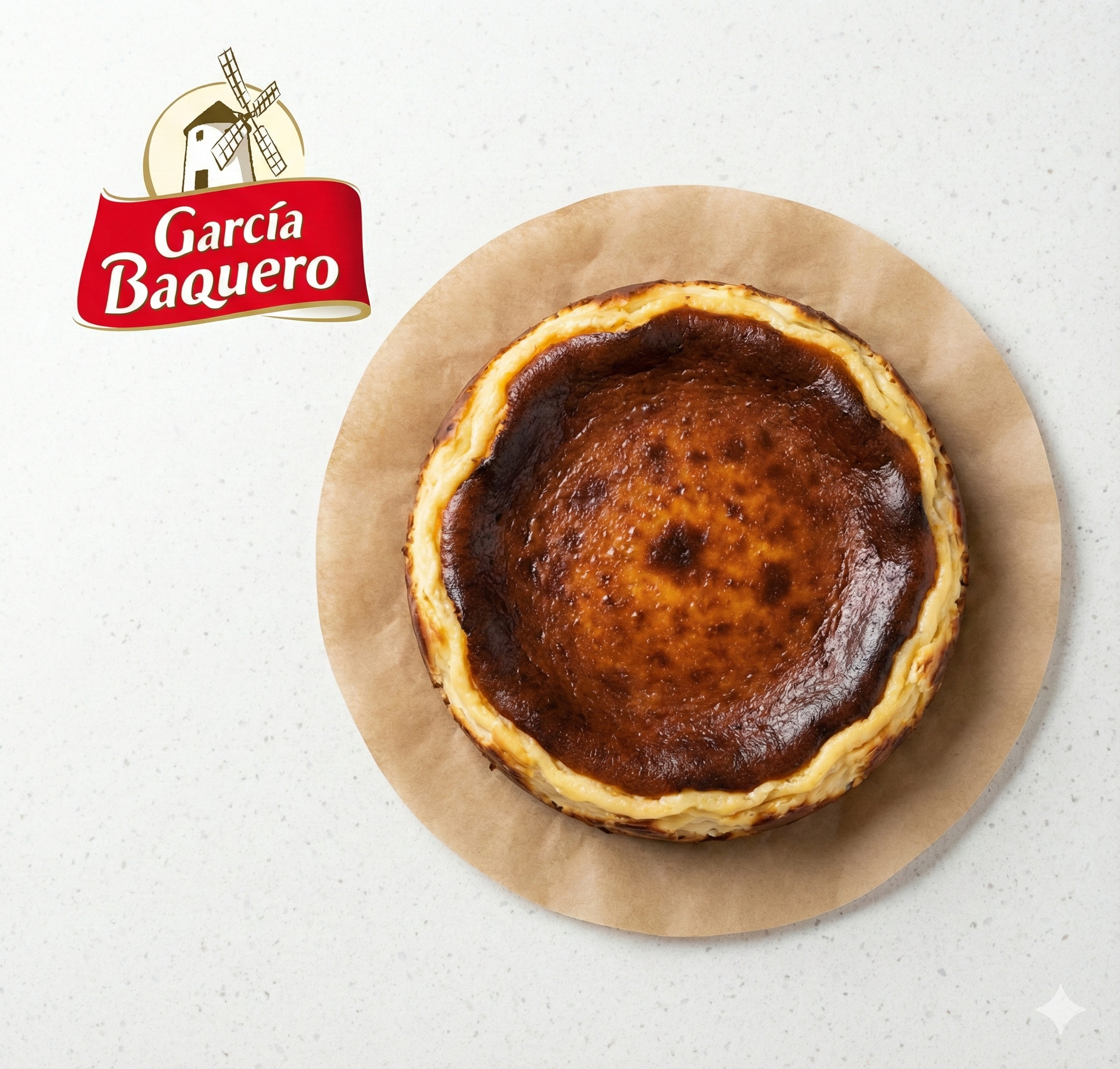 8 inch Manchego Basque Cheesecake