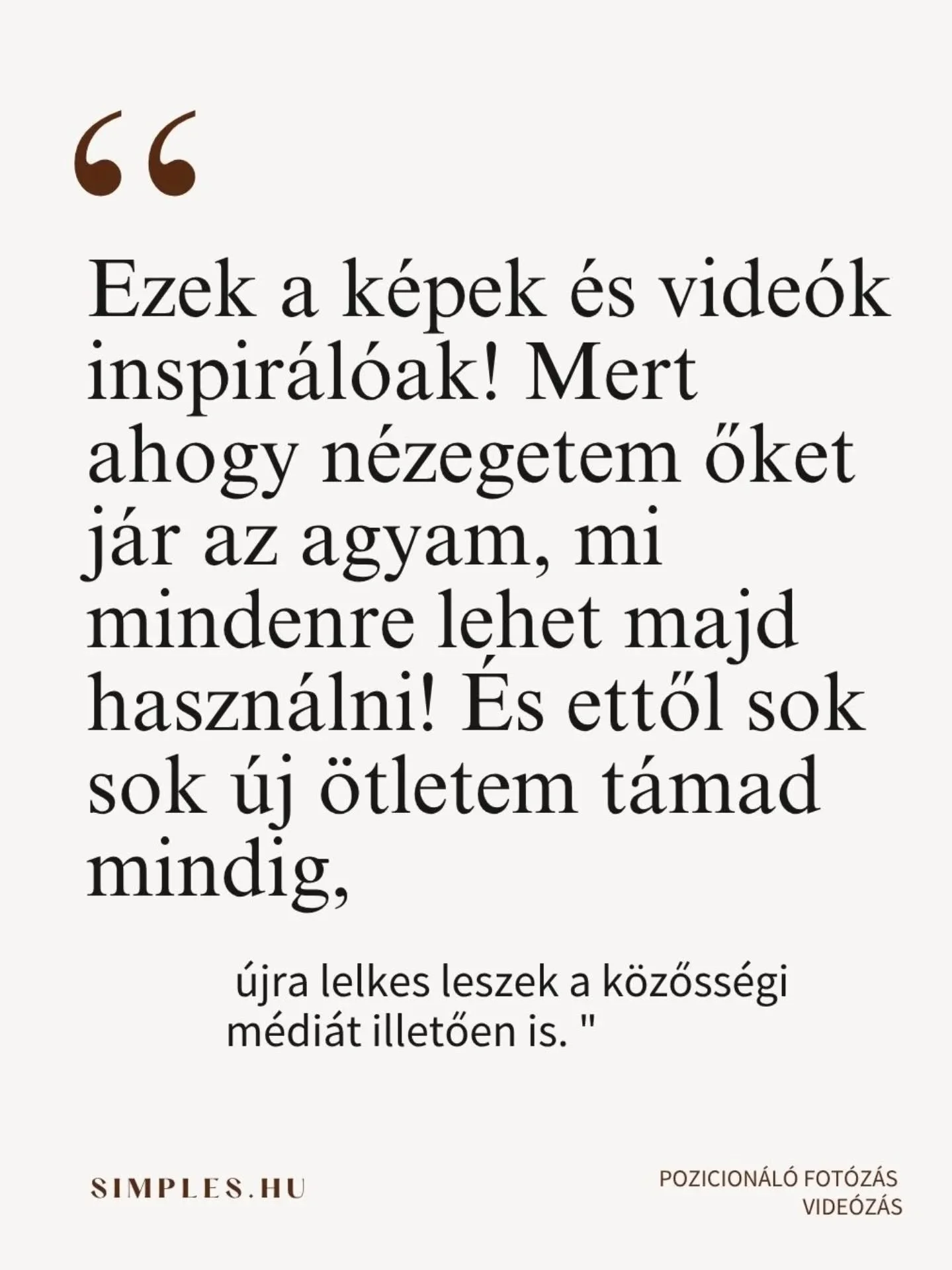 Val&oacute;j&aacute;ban ez&eacute;rt k&eacute;sz&uuml;lnek ezek az anyagok.
&hellip;hogy elind&iacute;tsanak valamit..

Gondolatokat, egy k&ouml;vetkező l&eacute;p&eacute;st. 
Kedvet csin&aacute;ljanak a &ldquo;k&ouml;telező&rdquo; jelenl&eacute;th