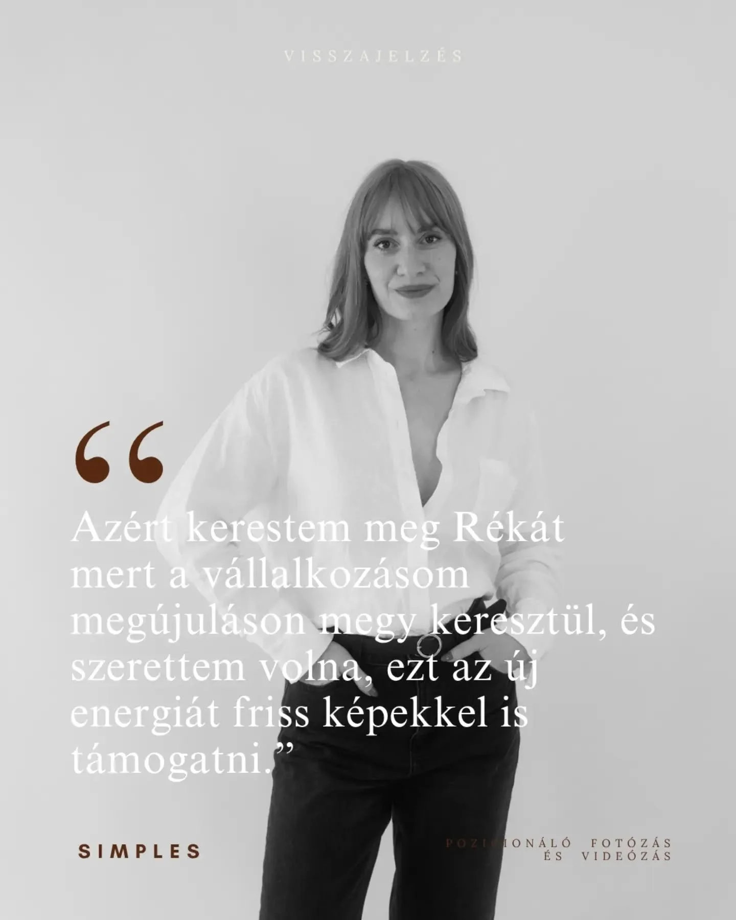 Visszajelz&eacute;s 
@gencsygyongyi k&ouml;sz&ouml;n&ouml;m!✨💛

#pozicion&aacute;l&oacute;fot&oacute;z&aacute;s #simplesstudio