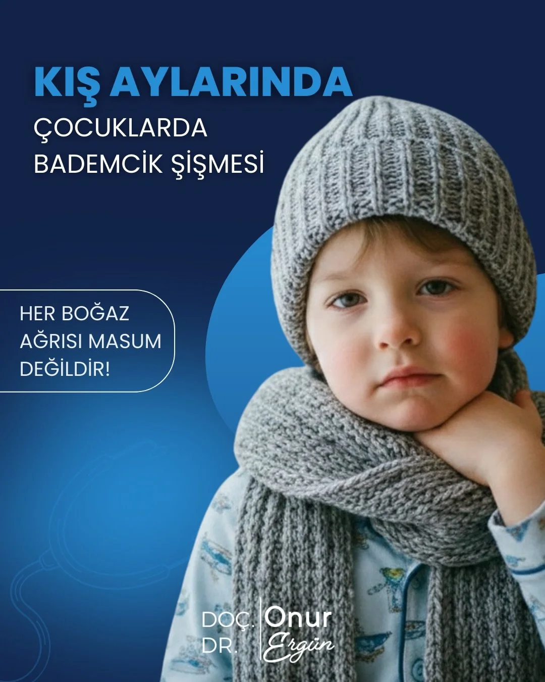 Kış Aylarında &Ccedil;ocuklarda Bademcik Şişmesi

Kış aylarında &ccedil;ocuklarda boğaz ağrısı ve bademcik şişmesi sık g&ouml;r&uuml;l&uuml;r. Ancak her boğaz ağrısı aynı değildir. Viral ve bakteriyel enfeksiyonların doğru ayırt edilmesi, gereksiz an