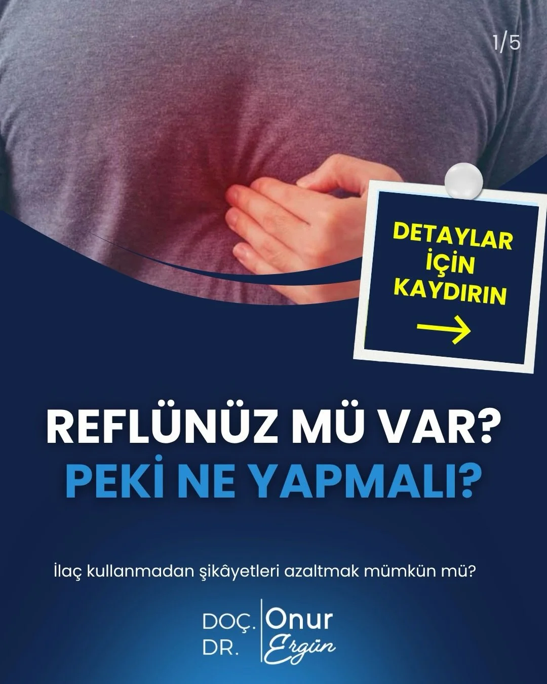 REFL&Uuml;N&Uuml;Z M&Uuml; VAR? PEKİ NE YAPABİLİRSİNİZ?

Refl&uuml; yalnızca mide yanmasına neden olmaz. Boğazda gıcık ve takılma hissi, sık boğaz temizleme, ses kısıklığı, &ouml;ks&uuml;r&uuml;k, yanma ve ağızda acı veya ekşi tat gibi şik&acirc;yetl
