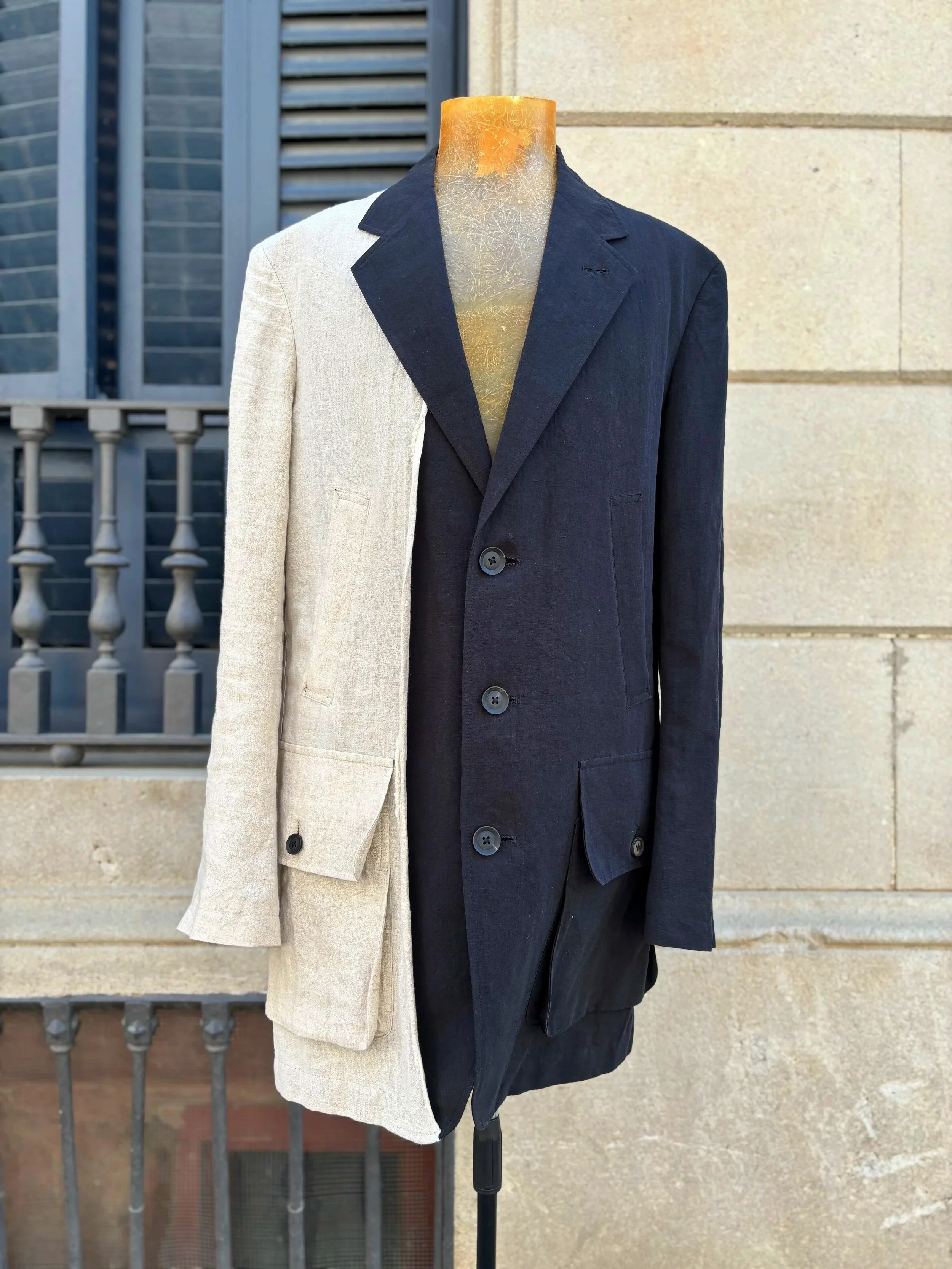 Yohji Yamamoto Pour Homme Box Pocket Jacket