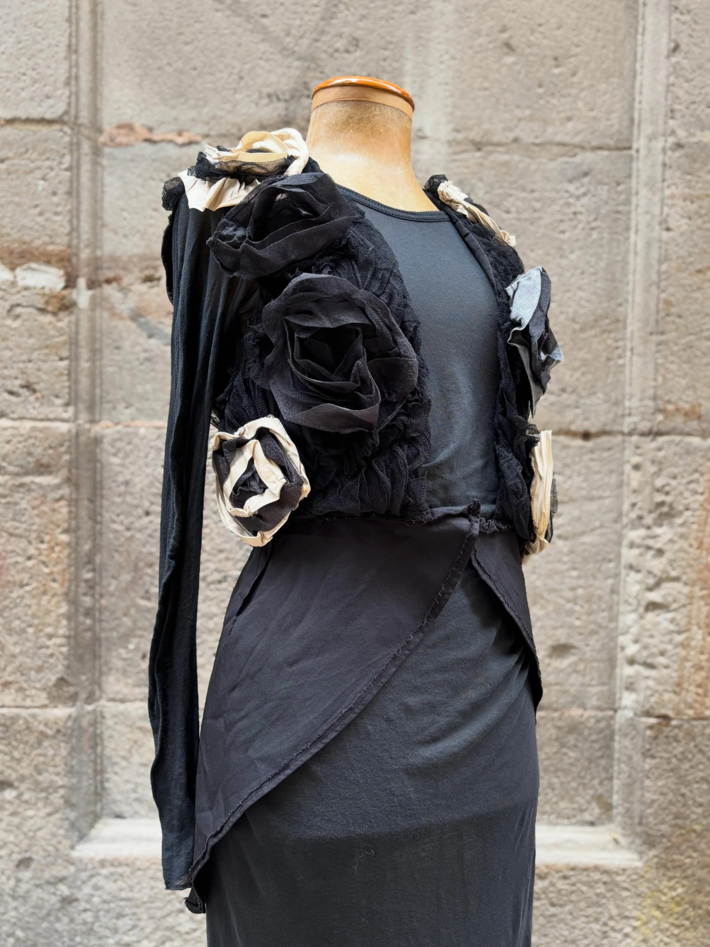 Comme des Garçons Vest With False Roses