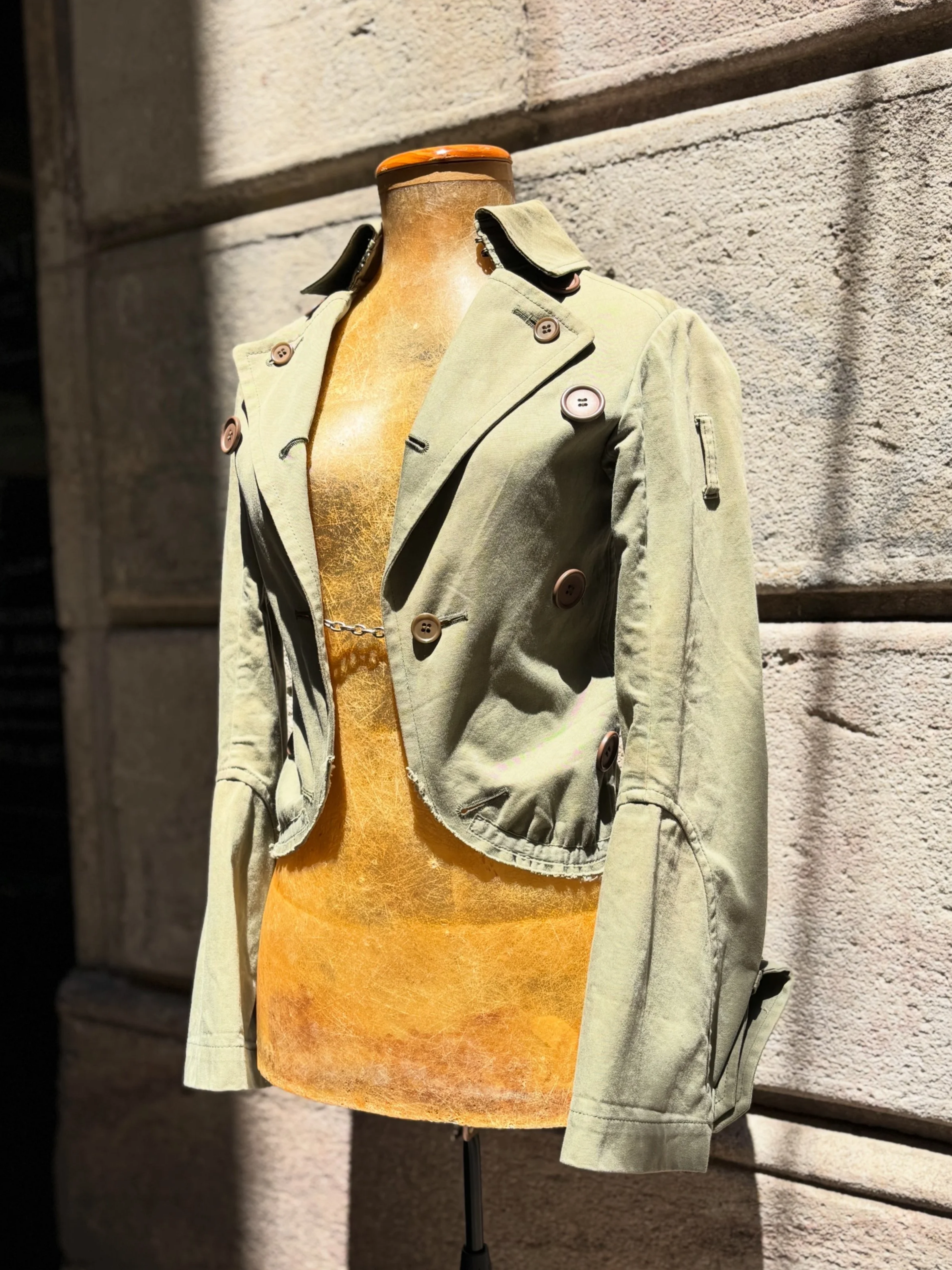 Junya Watanabe Crop Military Blazer
