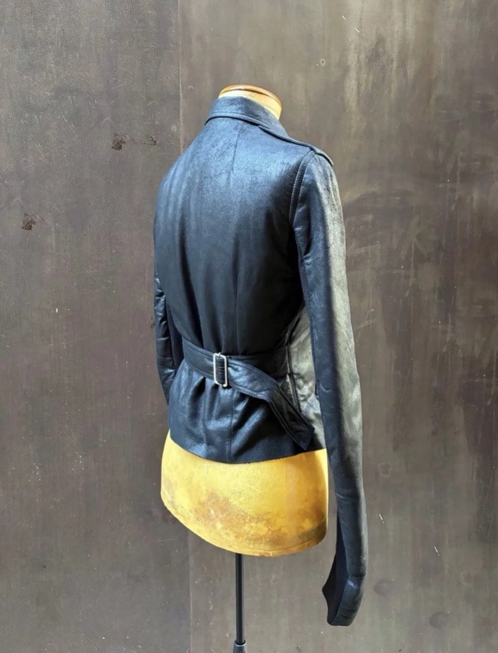 Rick Owens Jacket with a Back Strap