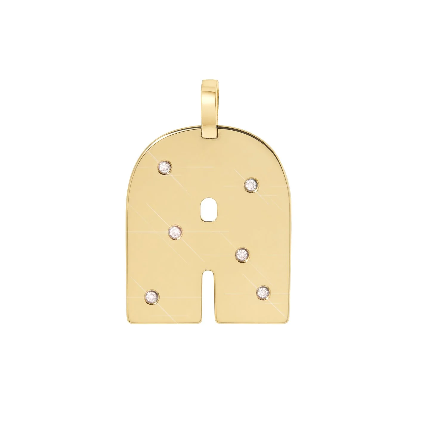 Grand initial pendant