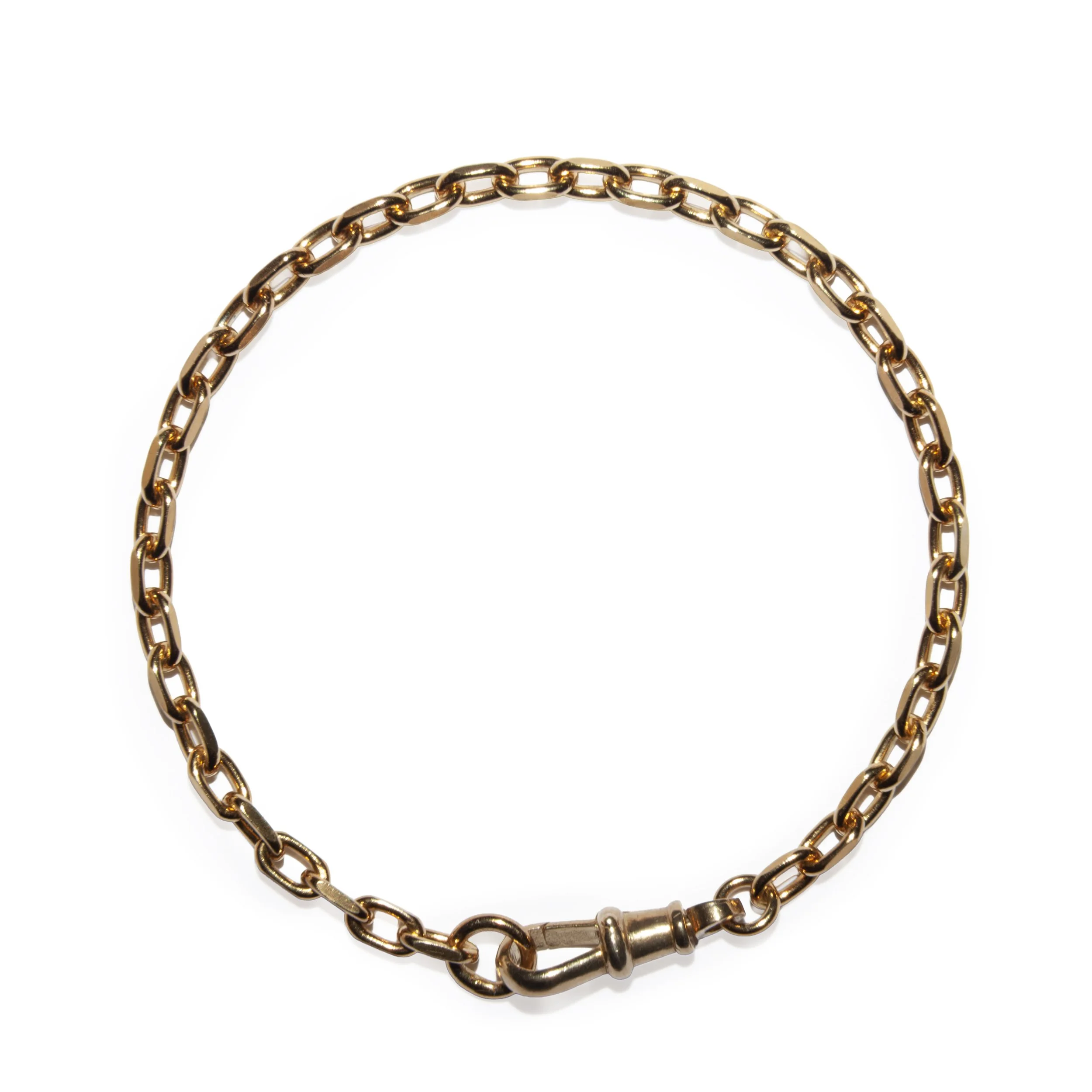 Flat trace bracelet