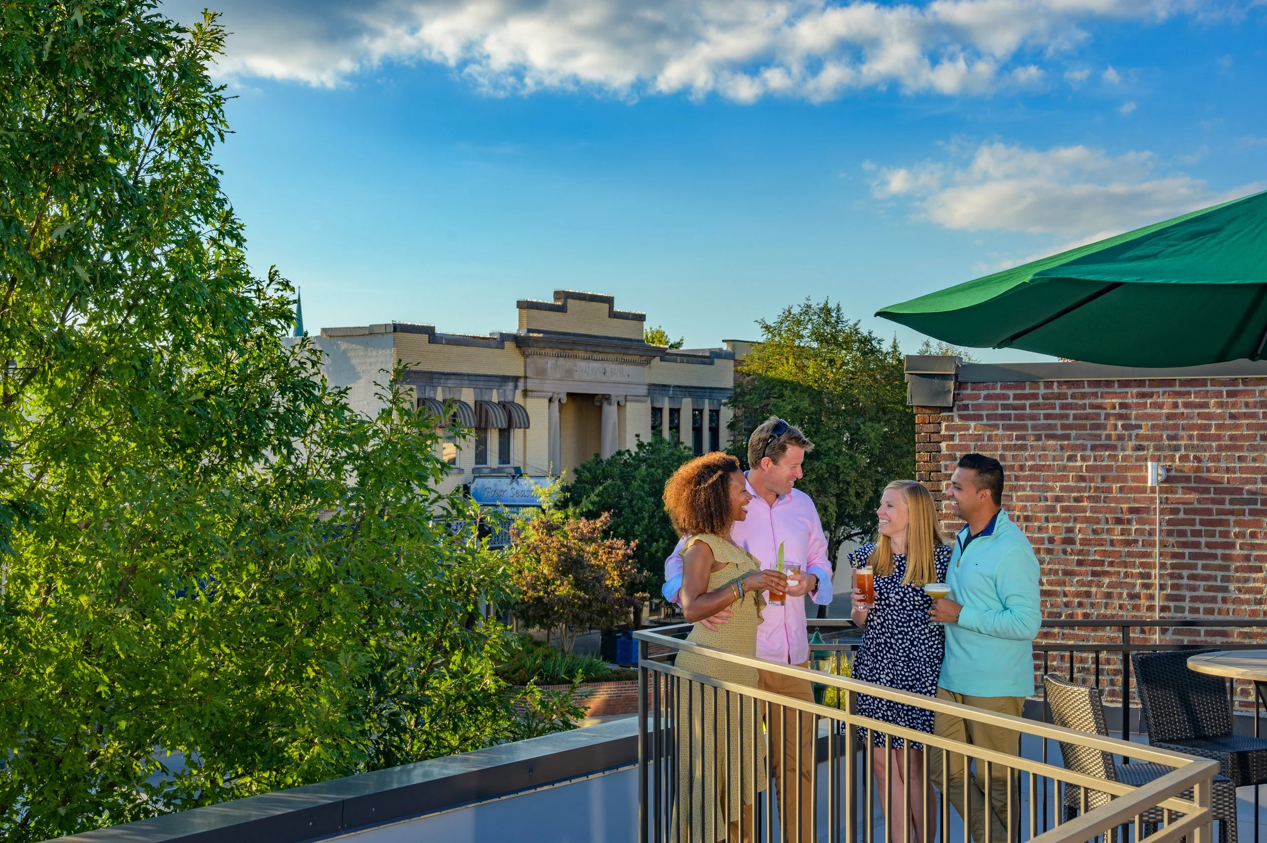 Rooftop at Shine restaurant.JPG