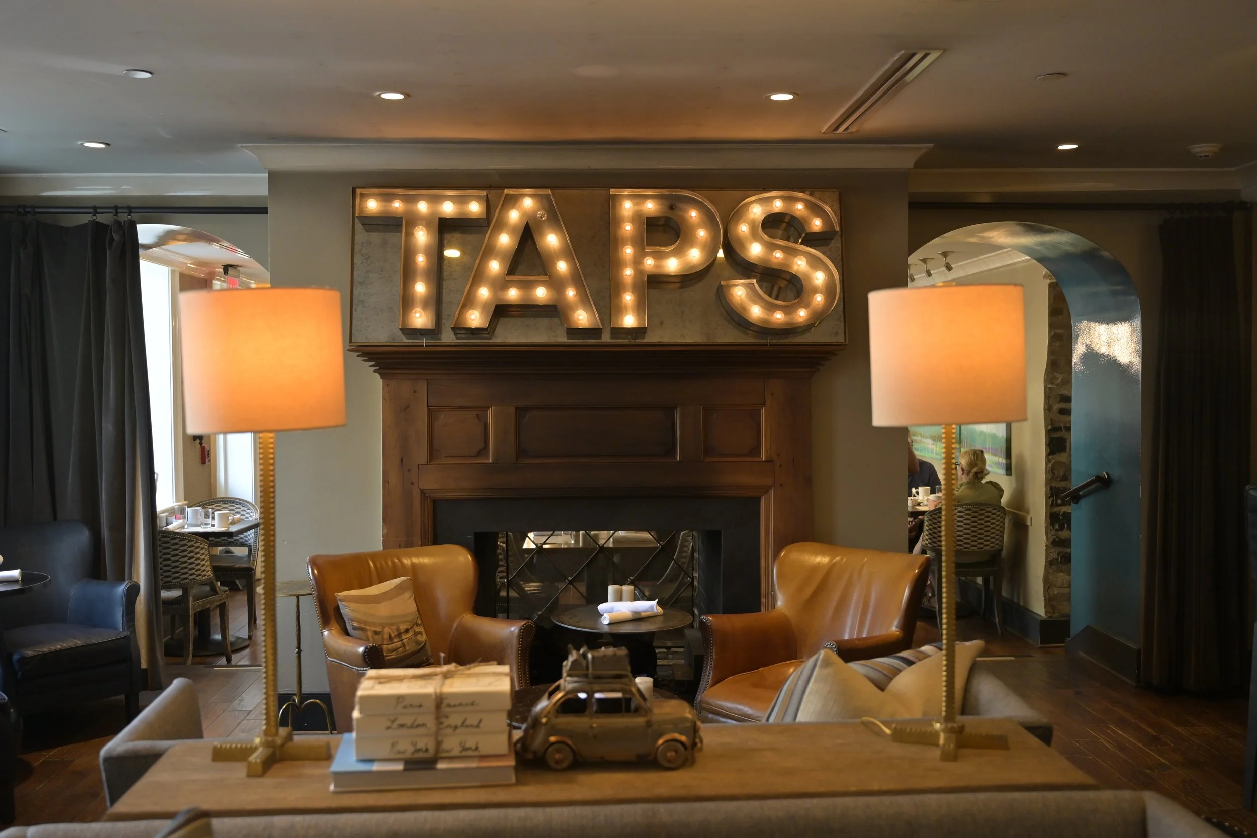 Taps bar in lexington, va