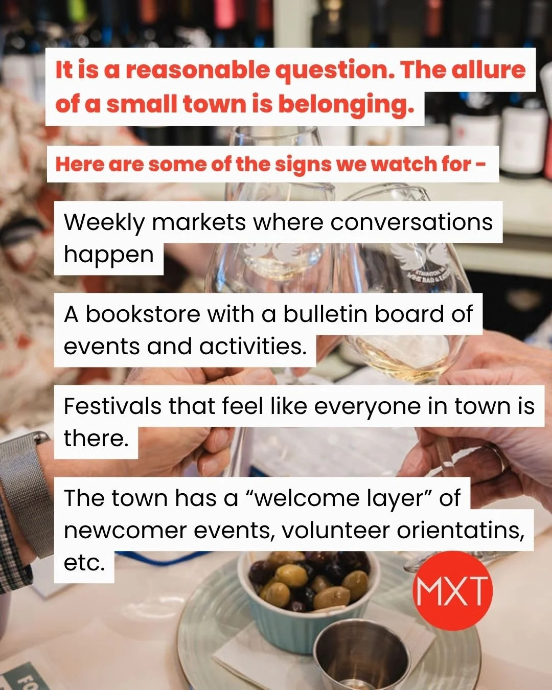 Signs of a friendly small town