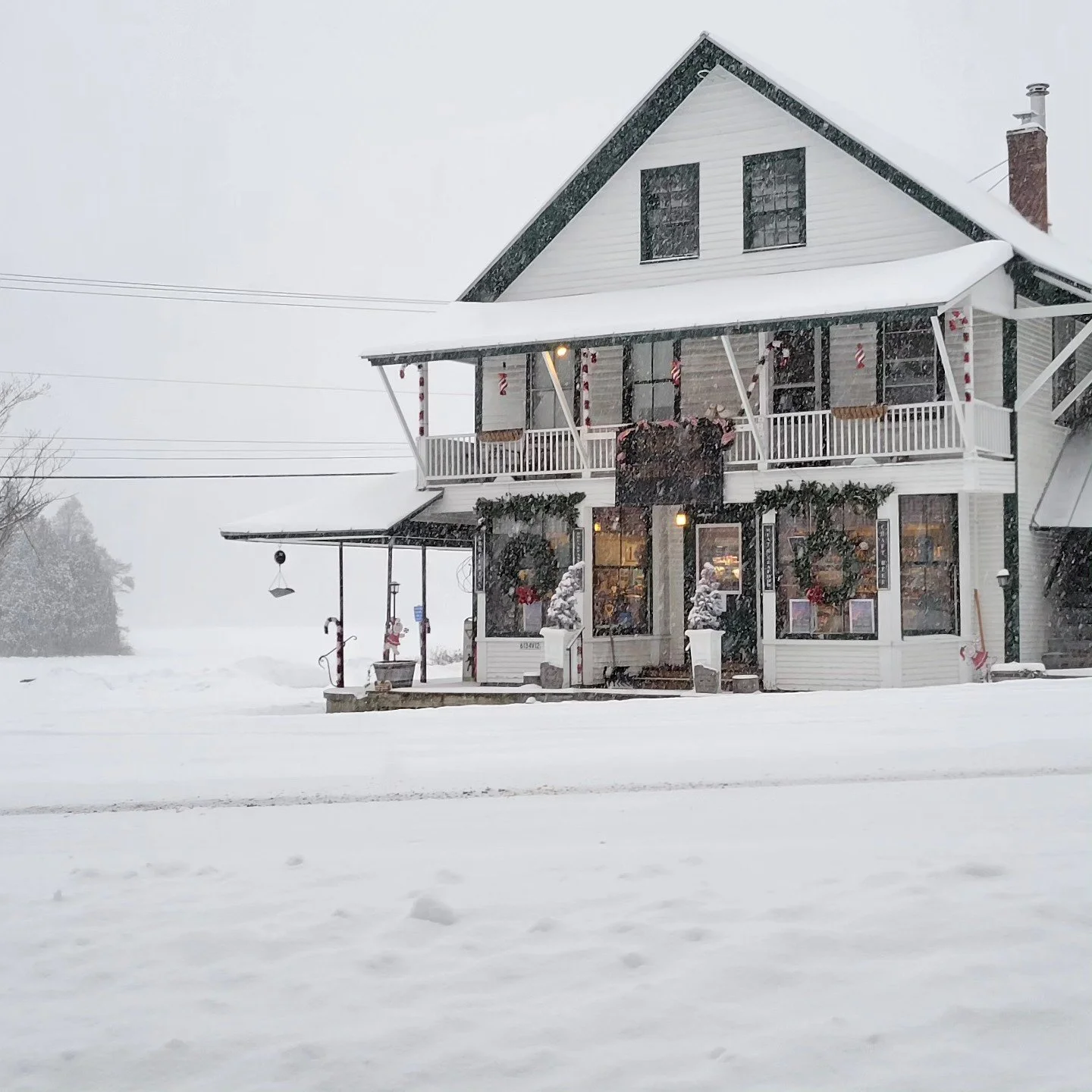 Barnard General Store Snow