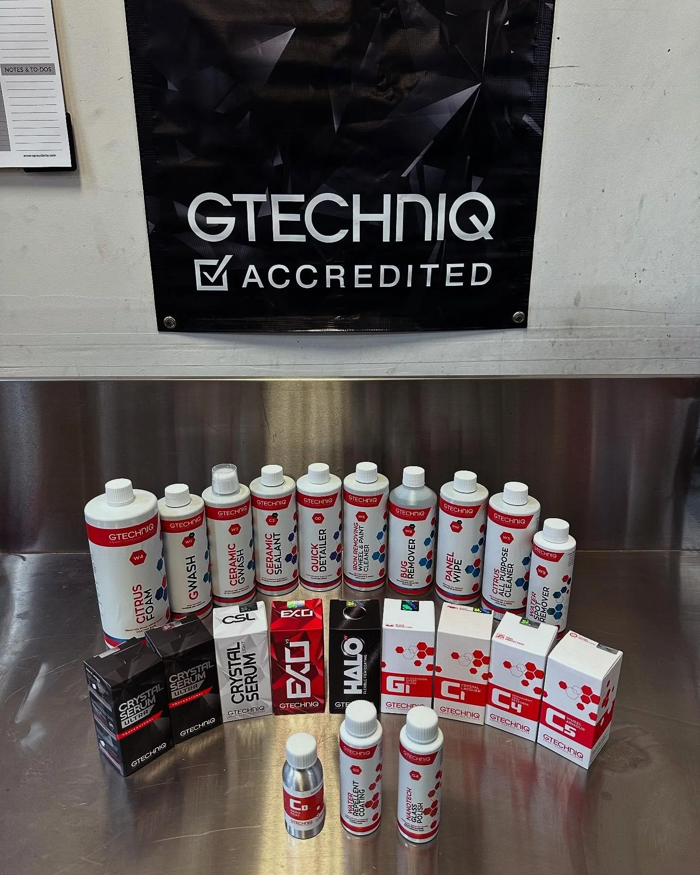 We are officially the accredited installer for @gtechniq ceramic coatings in this area!  Not only have these ceramic products completely blown me away, but their entire product line is top notch (not to mention, catered towards their coatings). For m