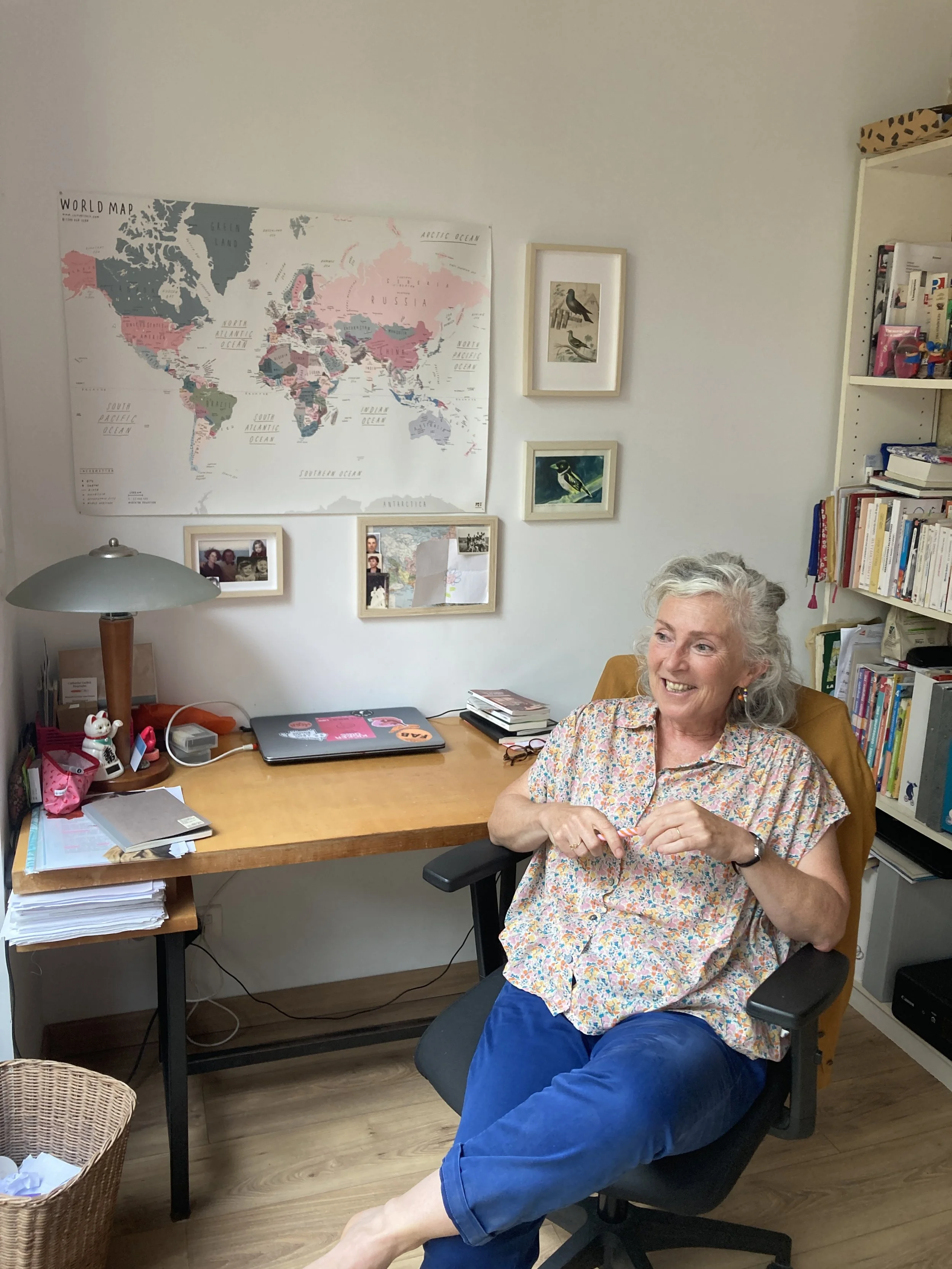 Portrait : Catherine Cachot, biographe.