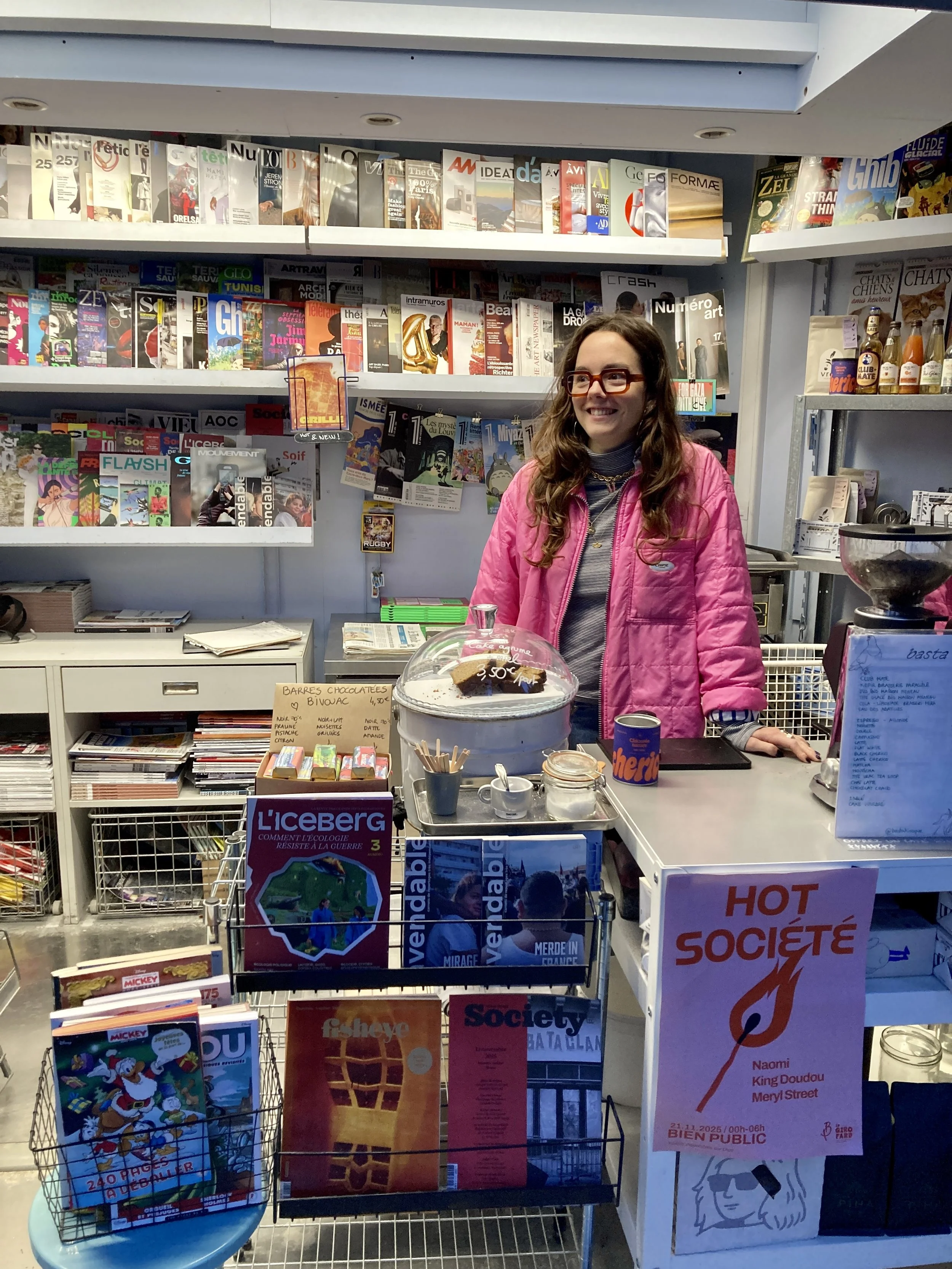 Portrait : Manon Locteau, co-gérante du kiosque Basta.