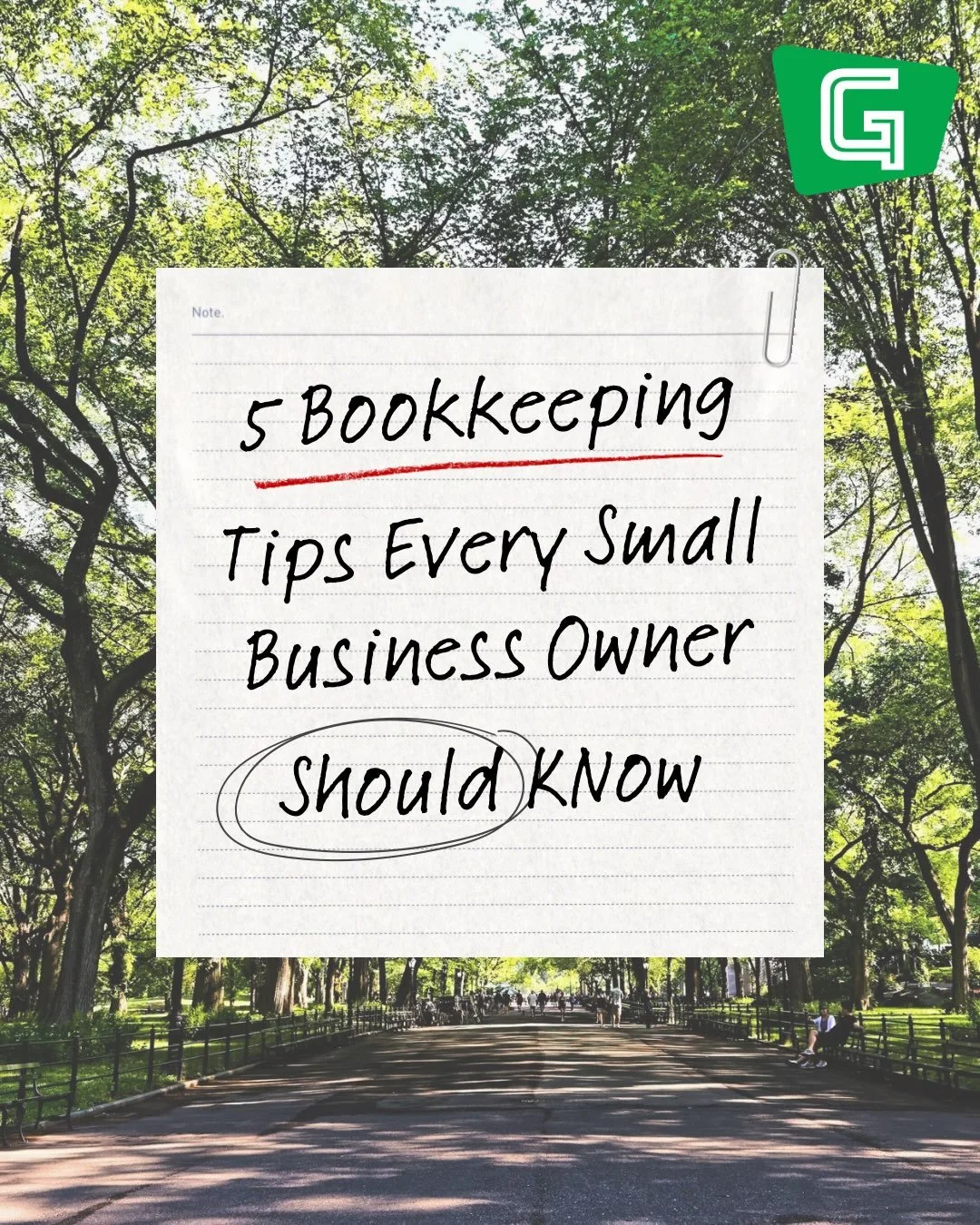 Bookkeeping is all about making the pieces fit. 🧩
These 5 tips can help small business owners stay organized year-round.
Need support with your books? Book a free call with GSB today.
#BookkeepingTips #SmallBusinessTips #BusinessFinances #NYCBusines