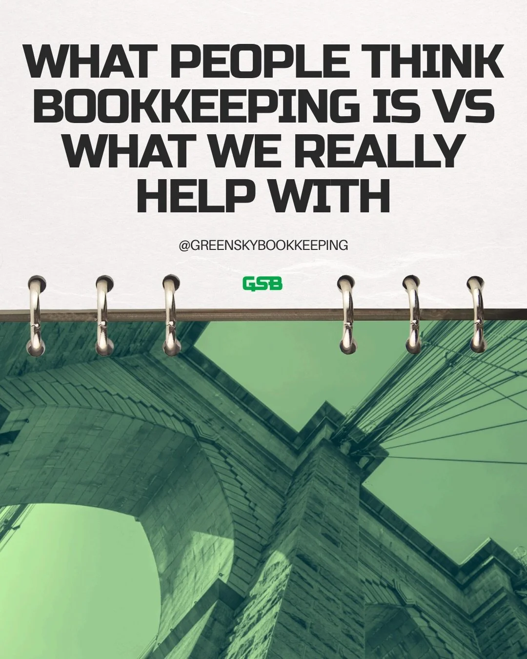 Clear books lead to clearer decisions.

Green Sky Bookkeeping helps businesses and nonprofits organize their finances, understand their reports, and stay prepared for what comes next.📊💚

Take the uncertainty out of your finances. Schedule your free