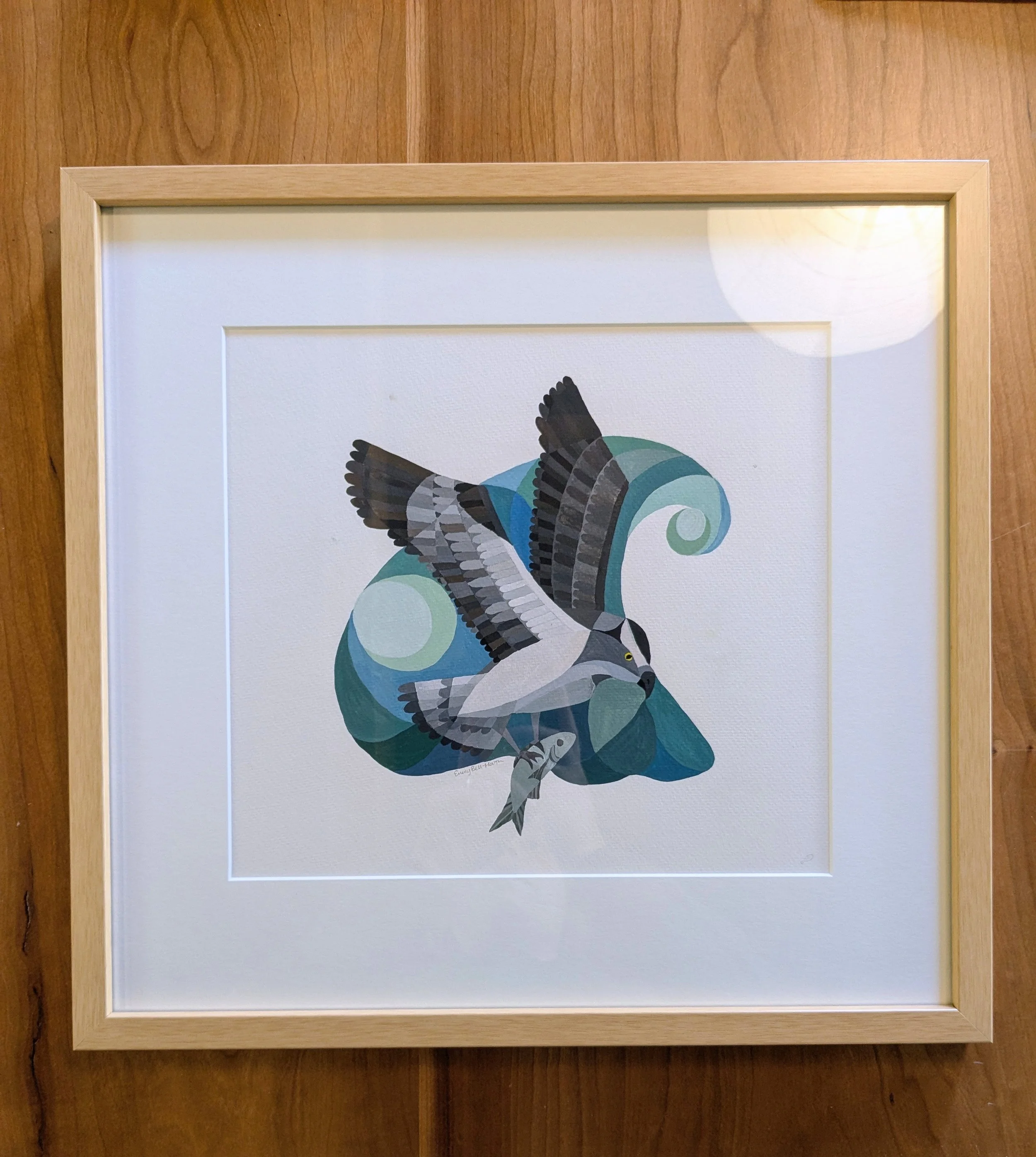 Osprey - Framed Original Painting