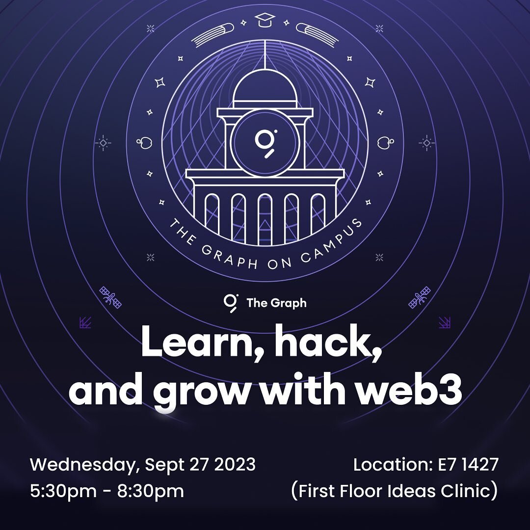 🌐 Join us for &quot;The Graph On-Campus Event&quot;! 🚀

🚀 Explore web3 with The Graph! 📚
Learn, hack, and grow with us. Join contributors of The Graph ecosystem for an exciting on-campus event filled with:

🎤 Inspiring Talks
🎁 Awesome Swag
🏆 E