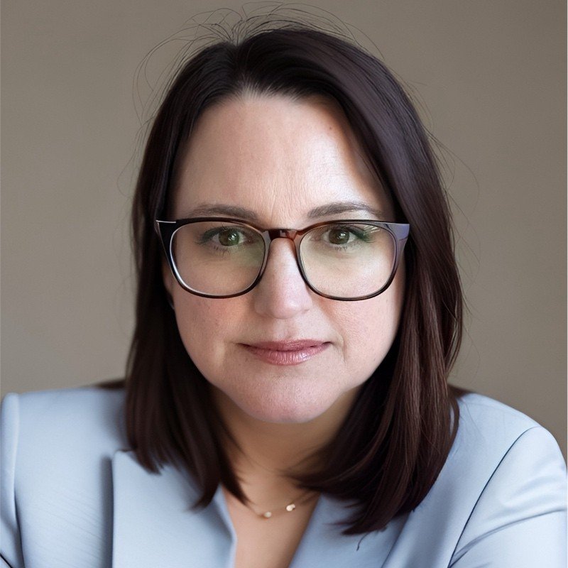 Client headshot talking about closet organization and clean out