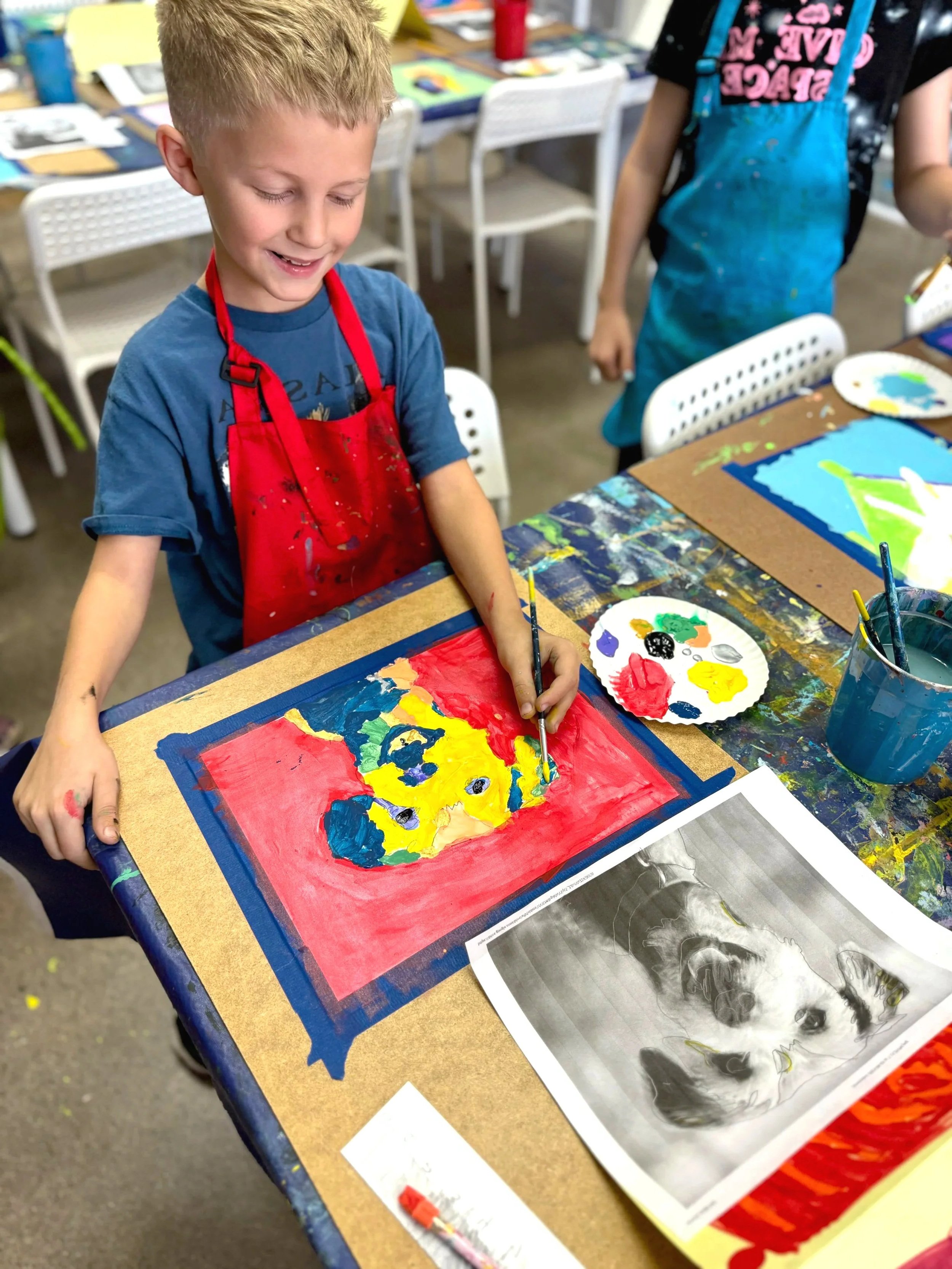 Art classes for kids in Gilbert, AZ