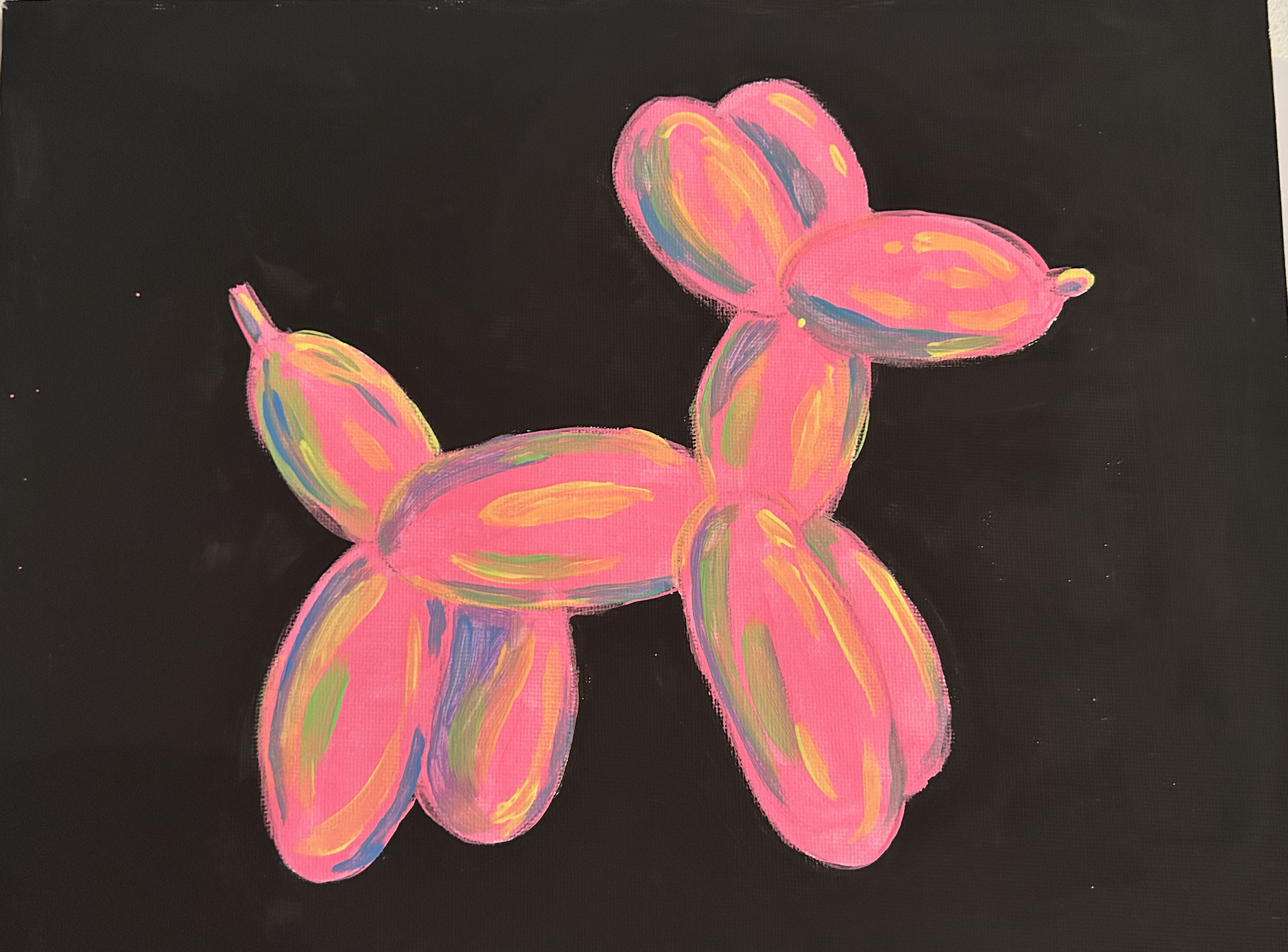 Jeff Koons Inspired Balloon Dog