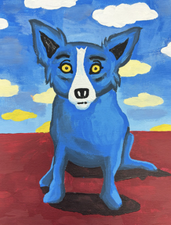 George Rodrigue's Blue Dog