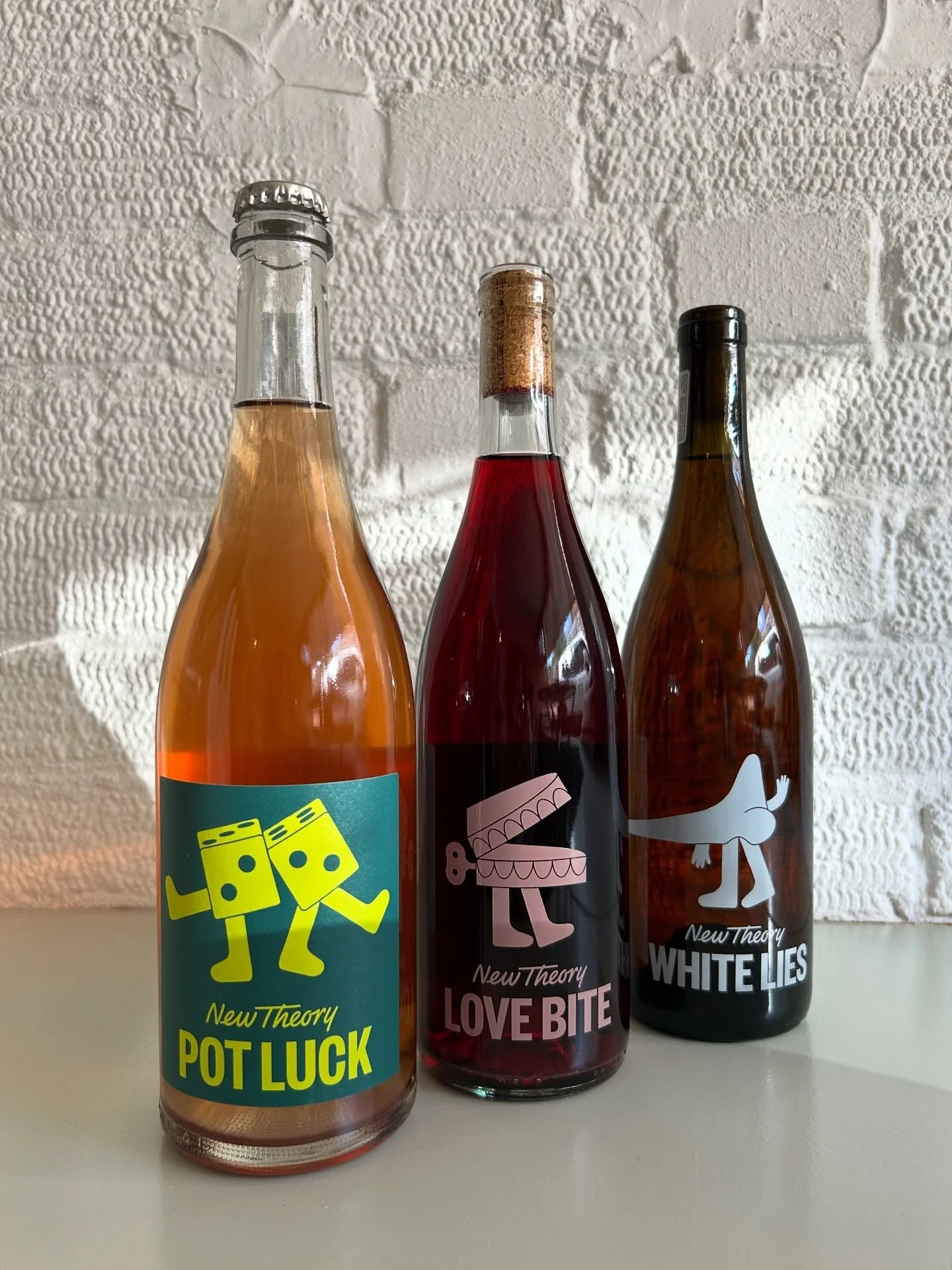 NEW THINGS from @drinknewtheory 

Low-intervention, vegan wines made with hand-harvested grapes straight from Stellenbosch, SA. 

POT LUCK: A P&eacute;t-Nat made using 100% Pinotage. The bubbles are delicate, the red fruit is aromatic &amp; the acidi