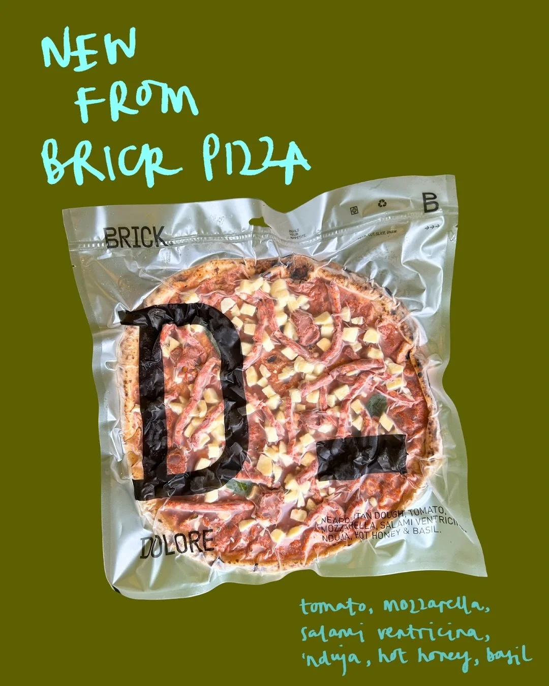 NEW PIZZA IN THE FREEZER. 

The bold &amp; spicy one 🌶️