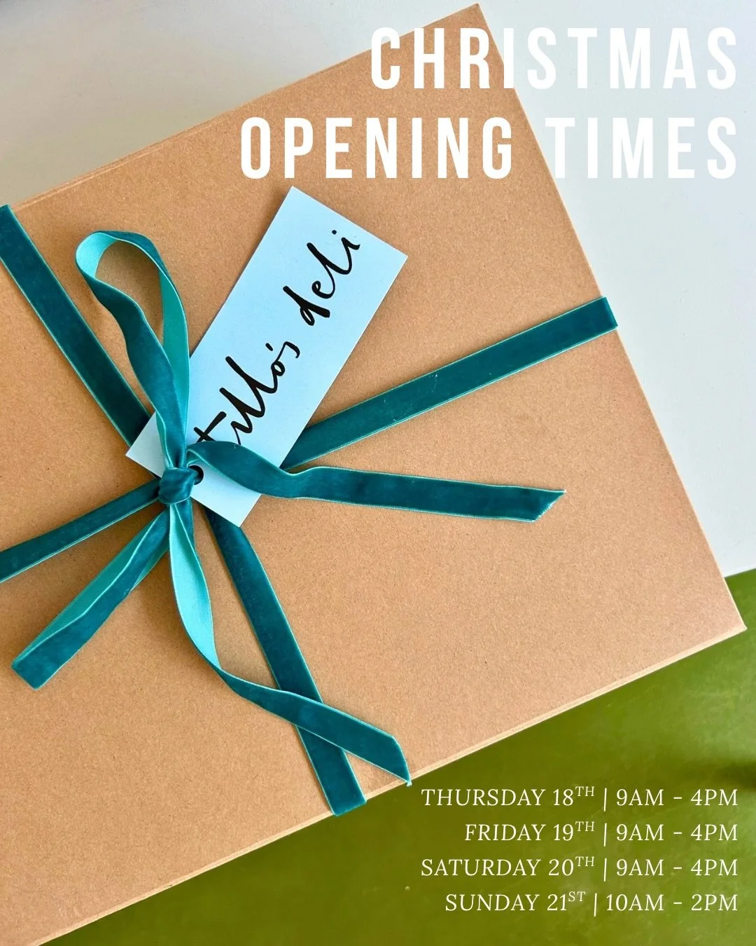 The Christmas countdown is ON. Last 4 deli days before the big day 🎅🏻 

Hampers, Gift Cards, Santa Sacks &amp; Tote Bags ready to do the Christmas gifting heavy lifting 💪