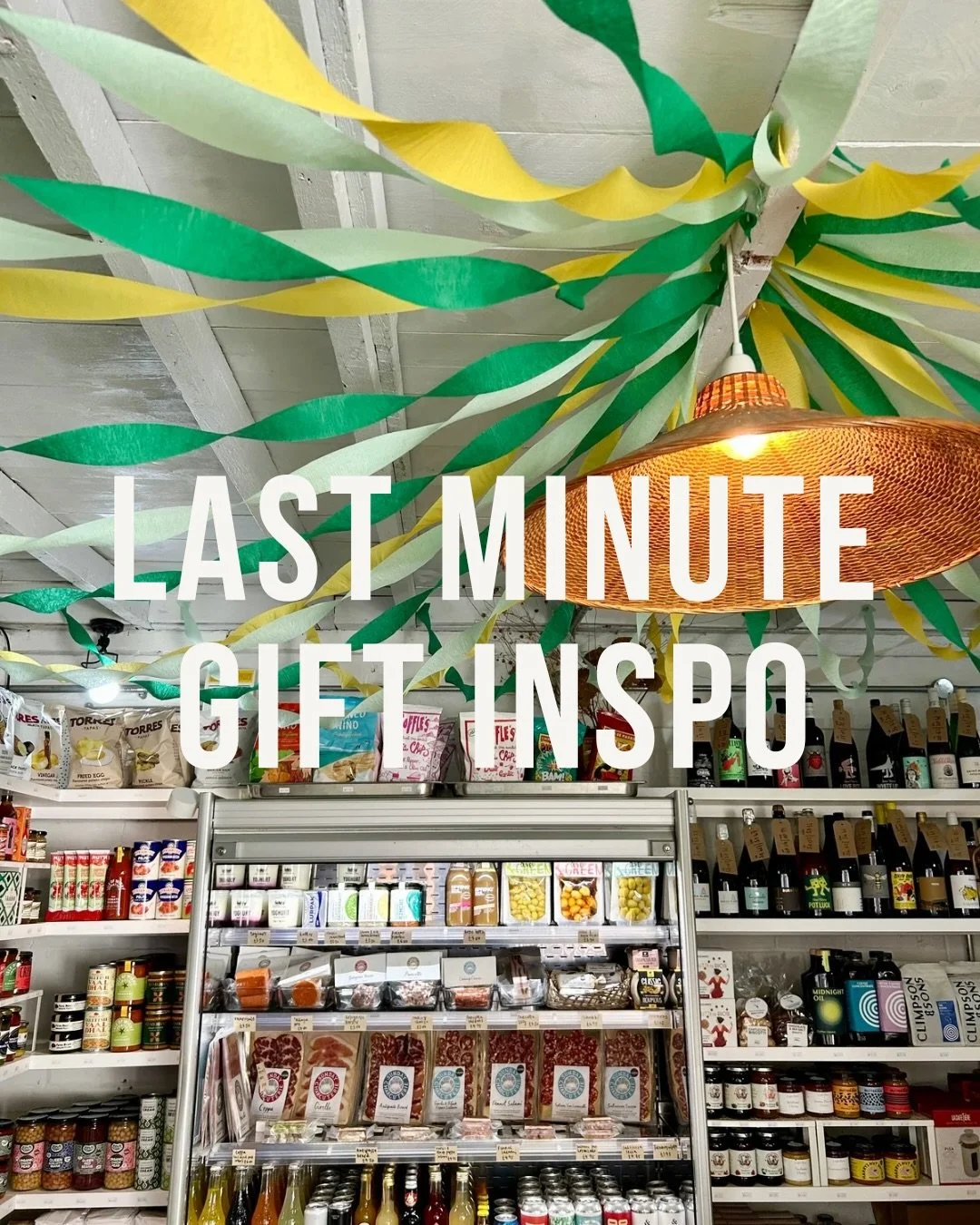 It&rsquo;s our final day of the year! So it really is last call for those Christmas gifts &amp; self-indulgences&hellip;.

I&rsquo;ve just restocked the cheese, the charcuterie, the crackers &amp; the panettone. PLUS the mulled wine is on &amp; we&rs