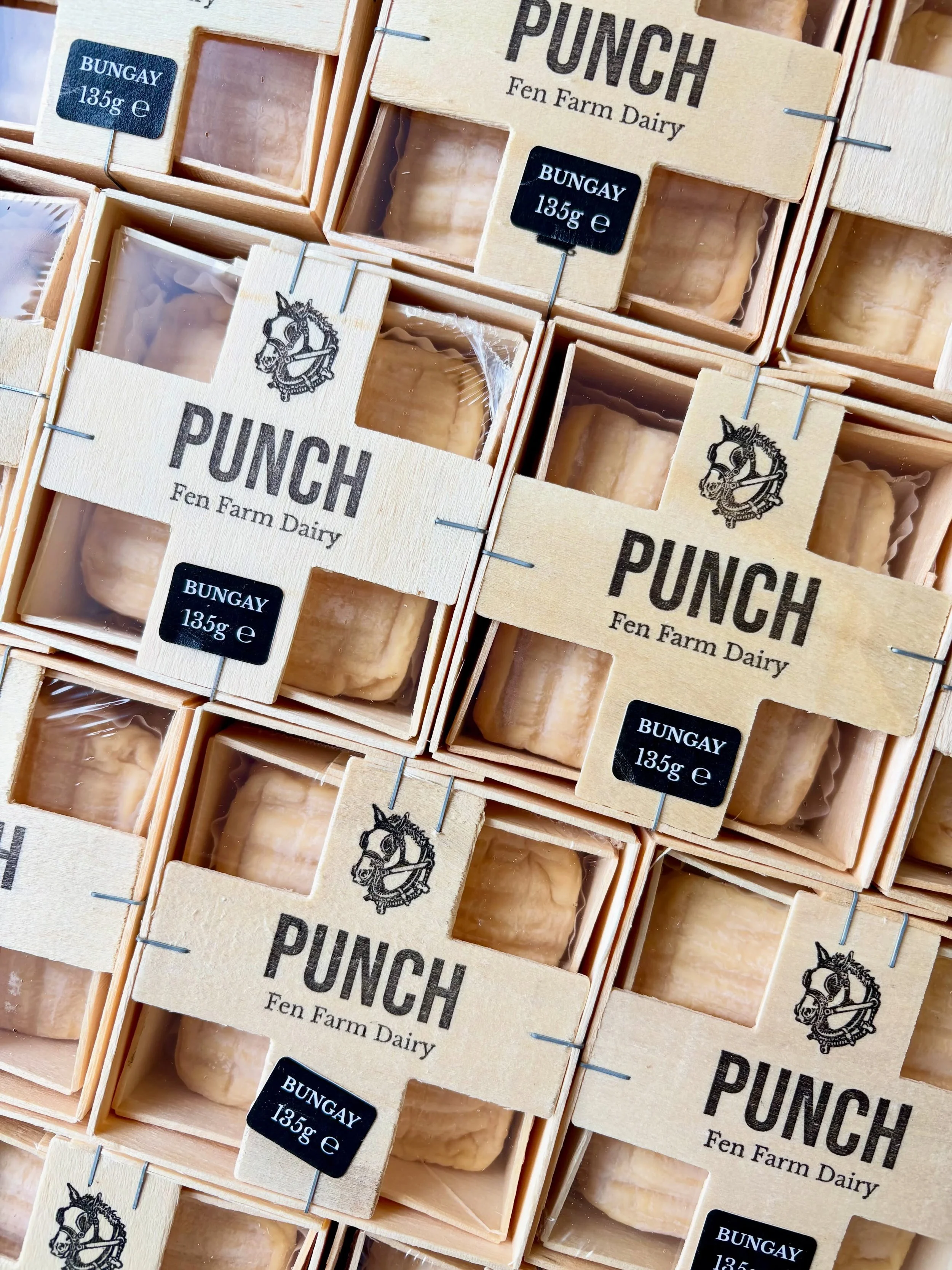 After weeks of hiding our limited supply under the counter like a secret squirrel, I finally have enough in stock to tell you about it

This new seasonal cheese from @fenfarmdairy is made using the surplus, rich milk from their herd of Montb&eacute;l