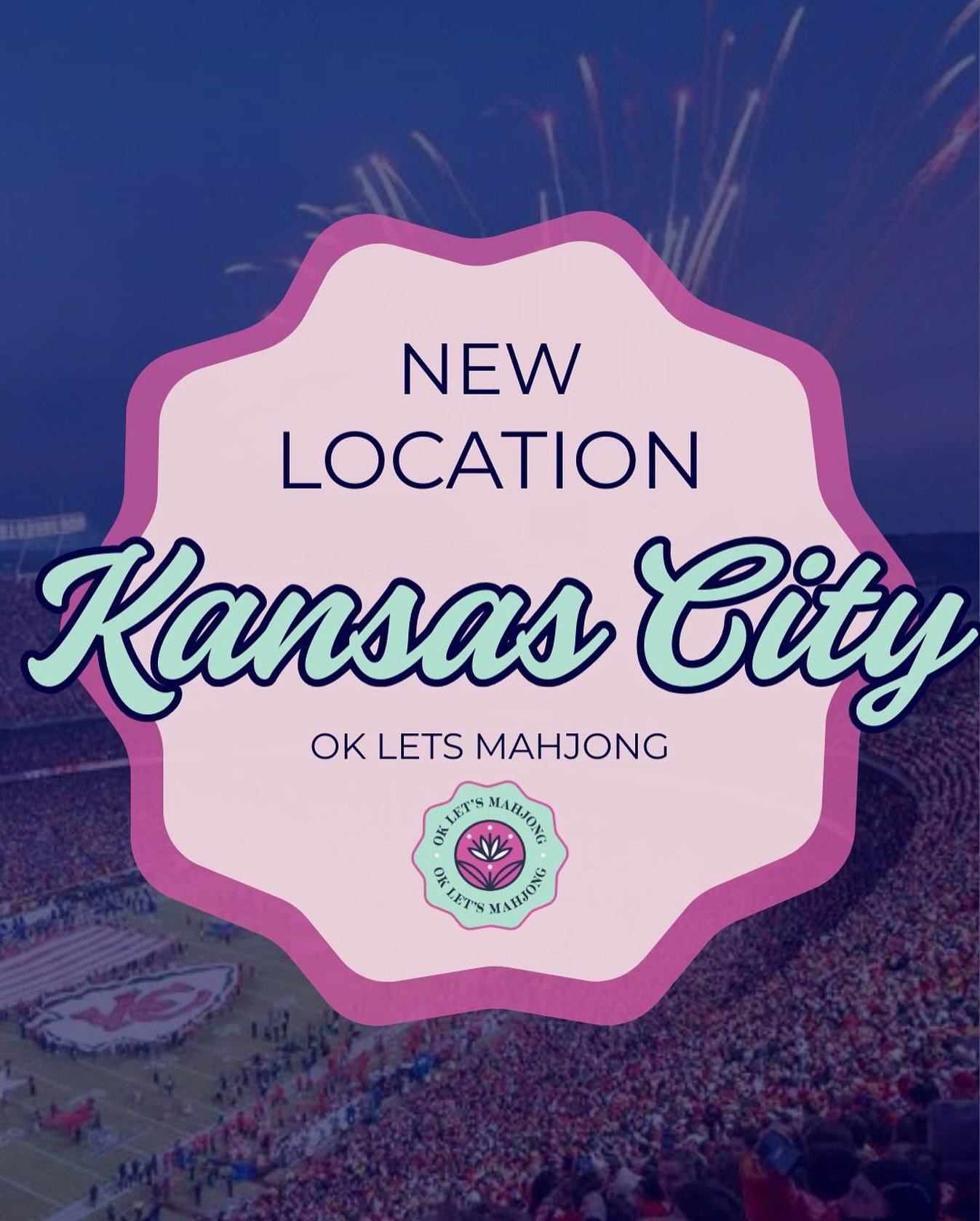 Say hello to the newest member of the OK Let&rsquo;s Mahjong family&hellip; KANSAS CITY! 🀄️✨

We are so excited to be growing and just cannot wait to get our mahj on with all of you in KC! 

Stay tuned&mdash;we&rsquo;ll be introducing our amazing Ka